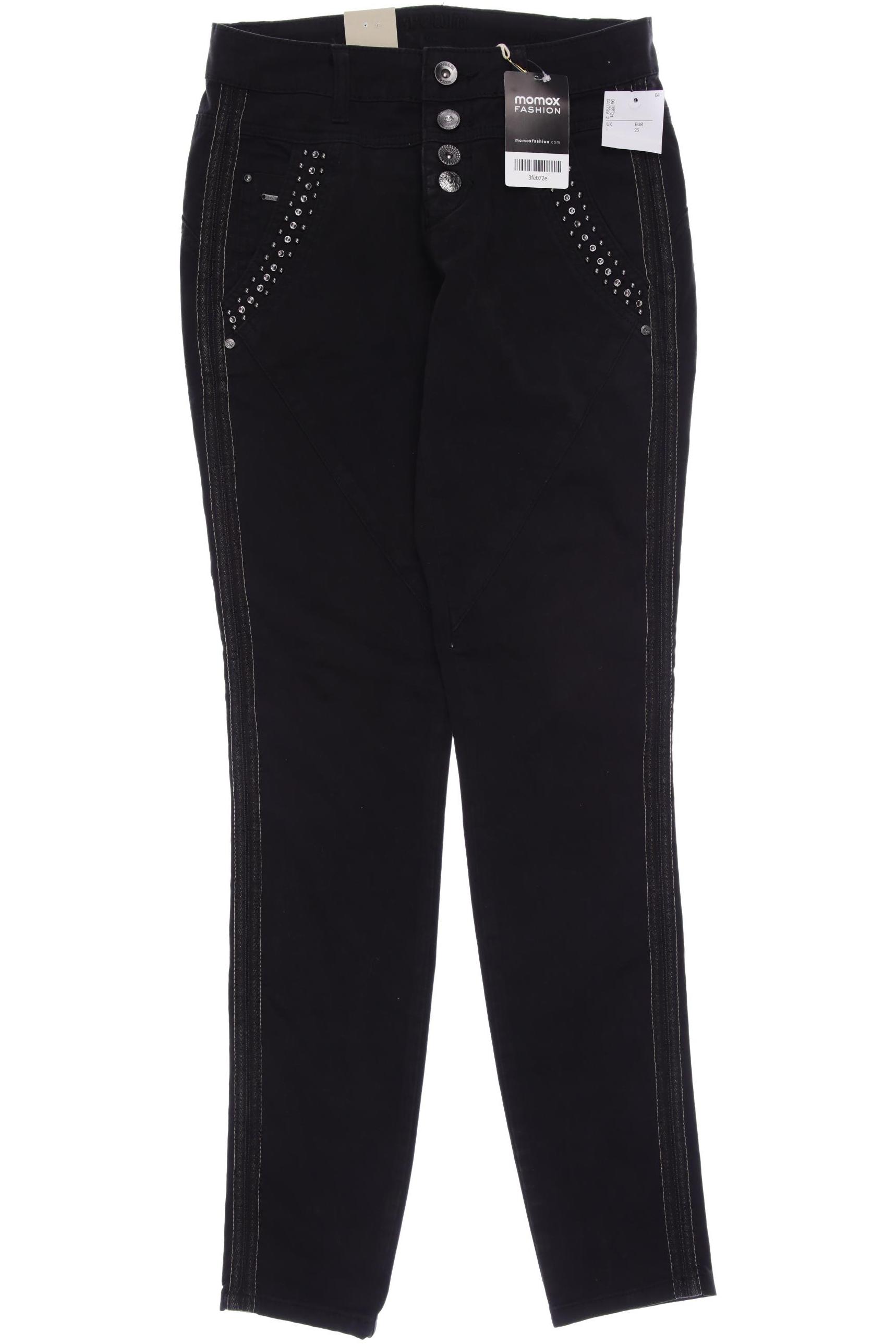 

Cream Damen Stoffhose, schwarz