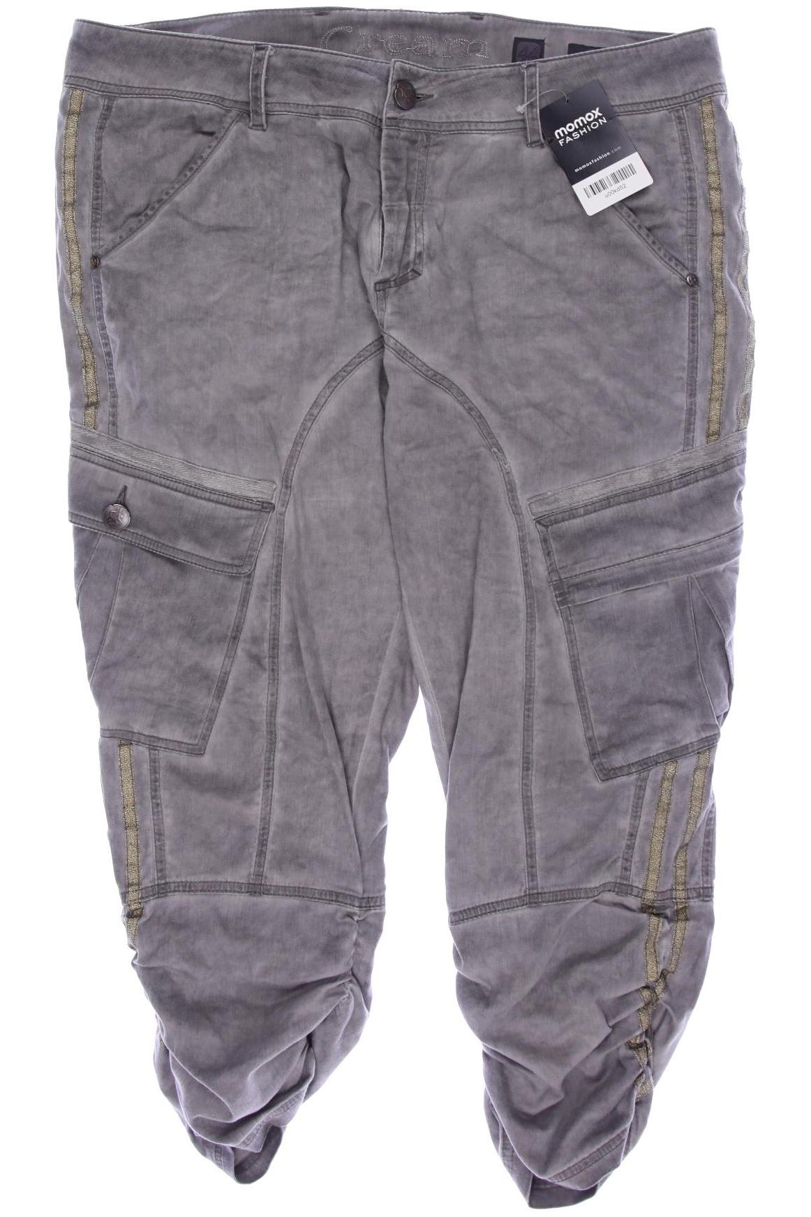 

Cream Damen Stoffhose, grau