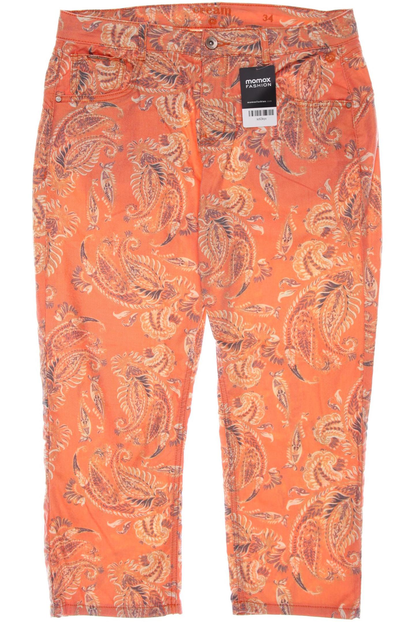 

Cream Damen Stoffhose, orange, Gr. 34