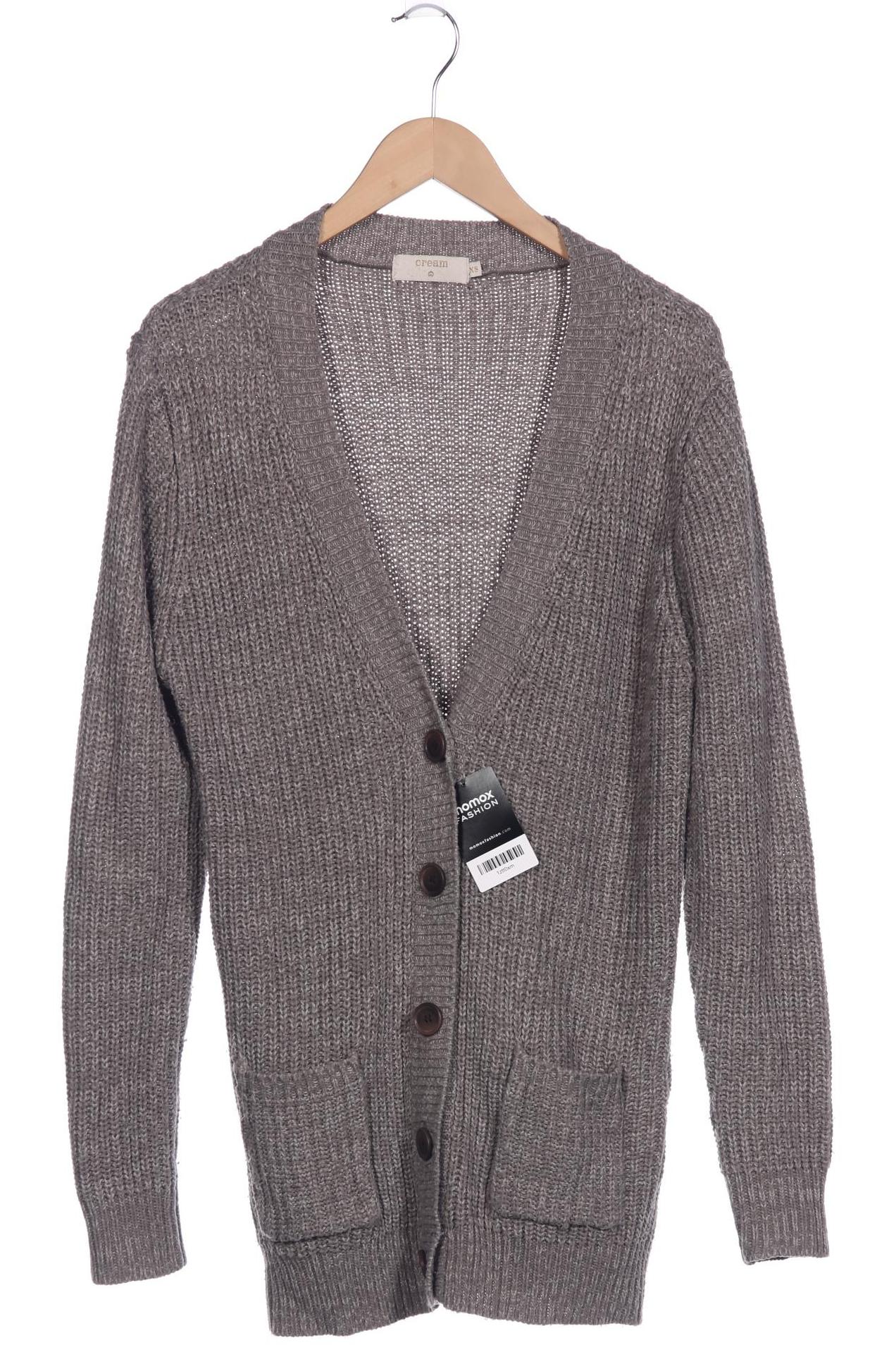 

Cream Damen Strickjacke, grau, Gr. 34