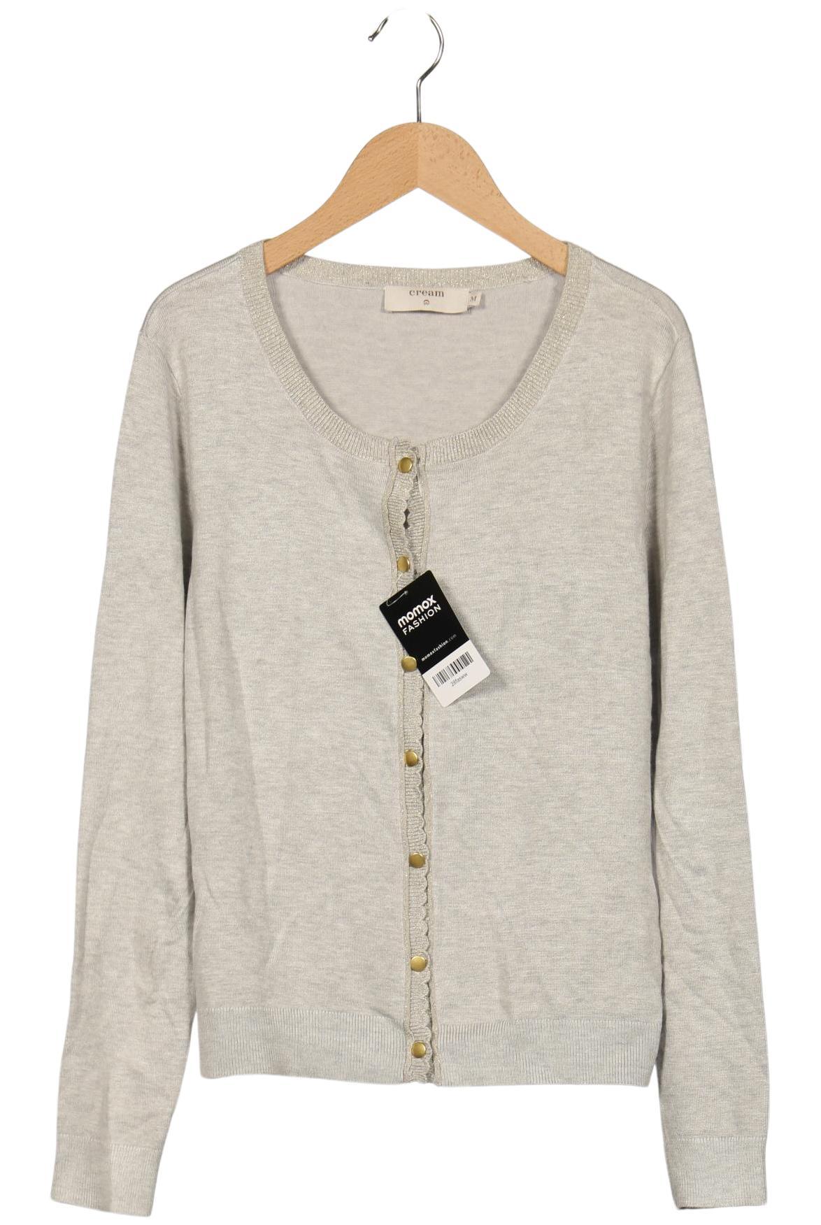 

Cream Damen Strickjacke, grau, Gr. 38
