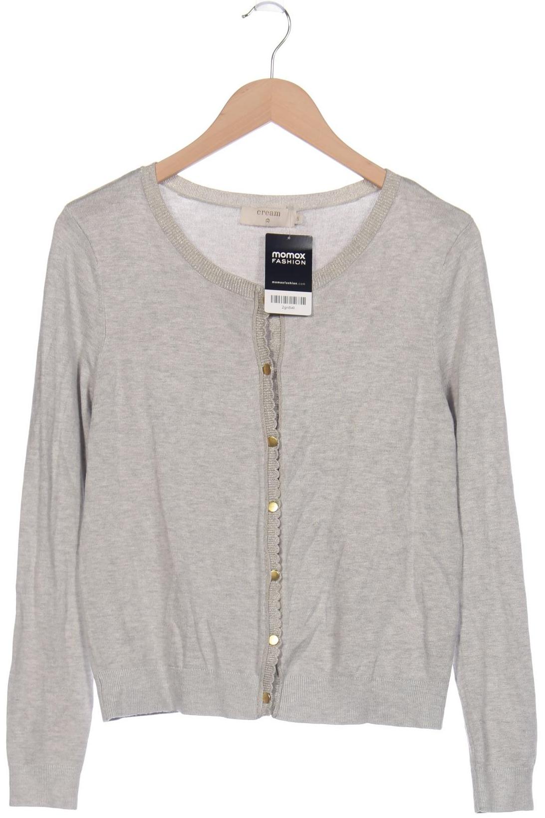 

Cream Damen Strickjacke, grau