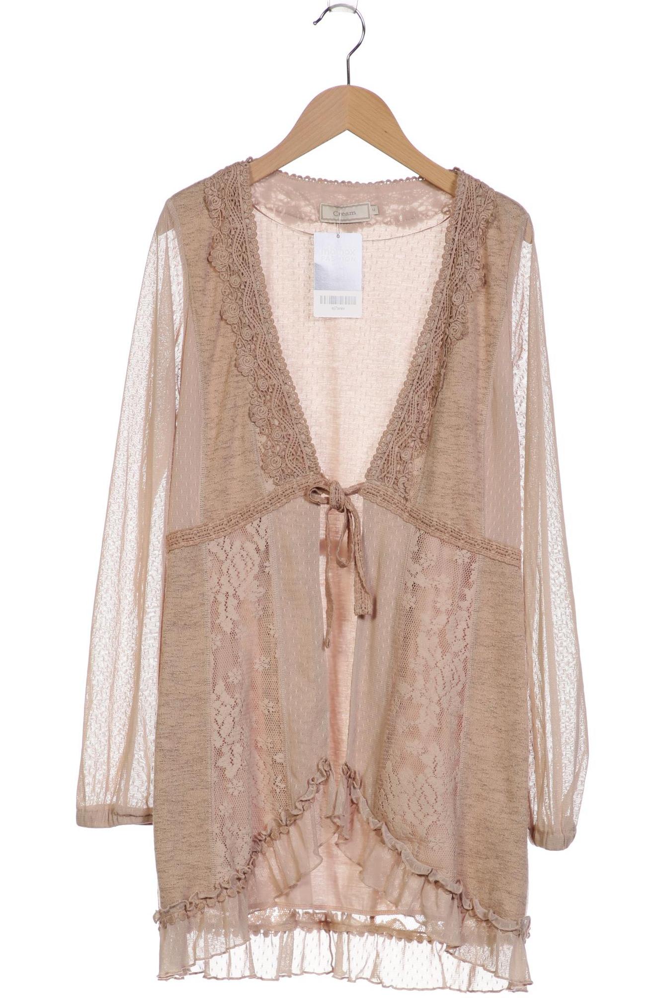 

Cream Damen Strickjacke, beige, Gr. 38