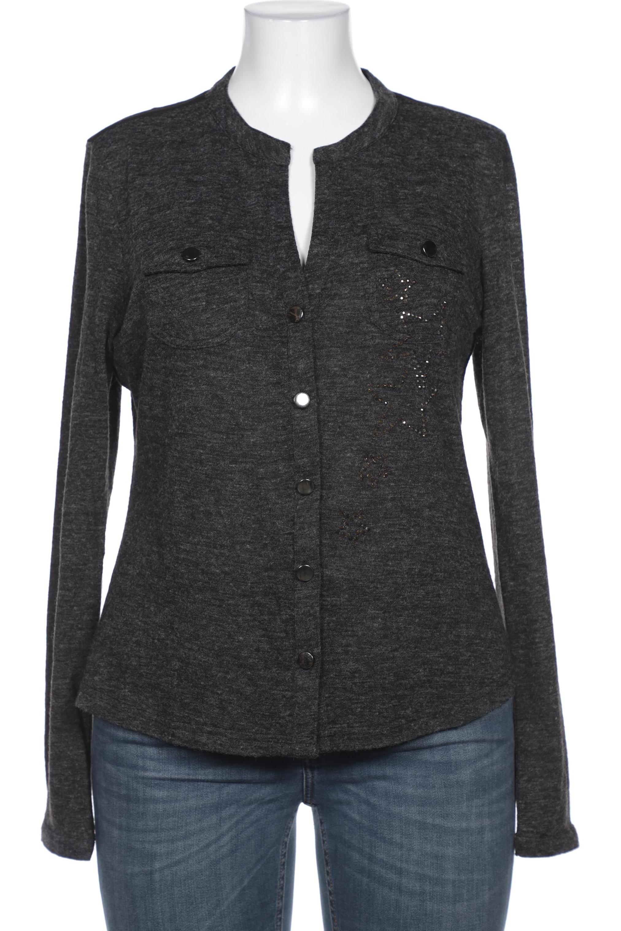 

Cream Damen Strickjacke, grau