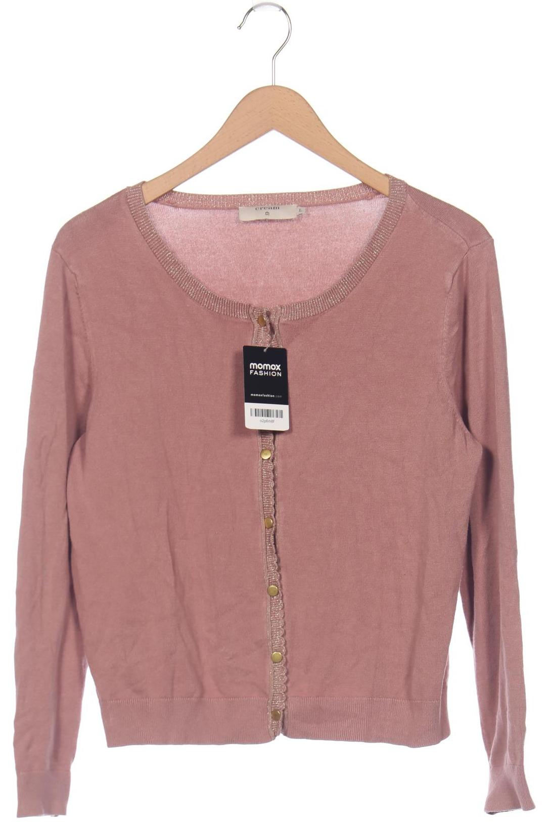 

Cream Damen Strickjacke, pink, Gr. 42