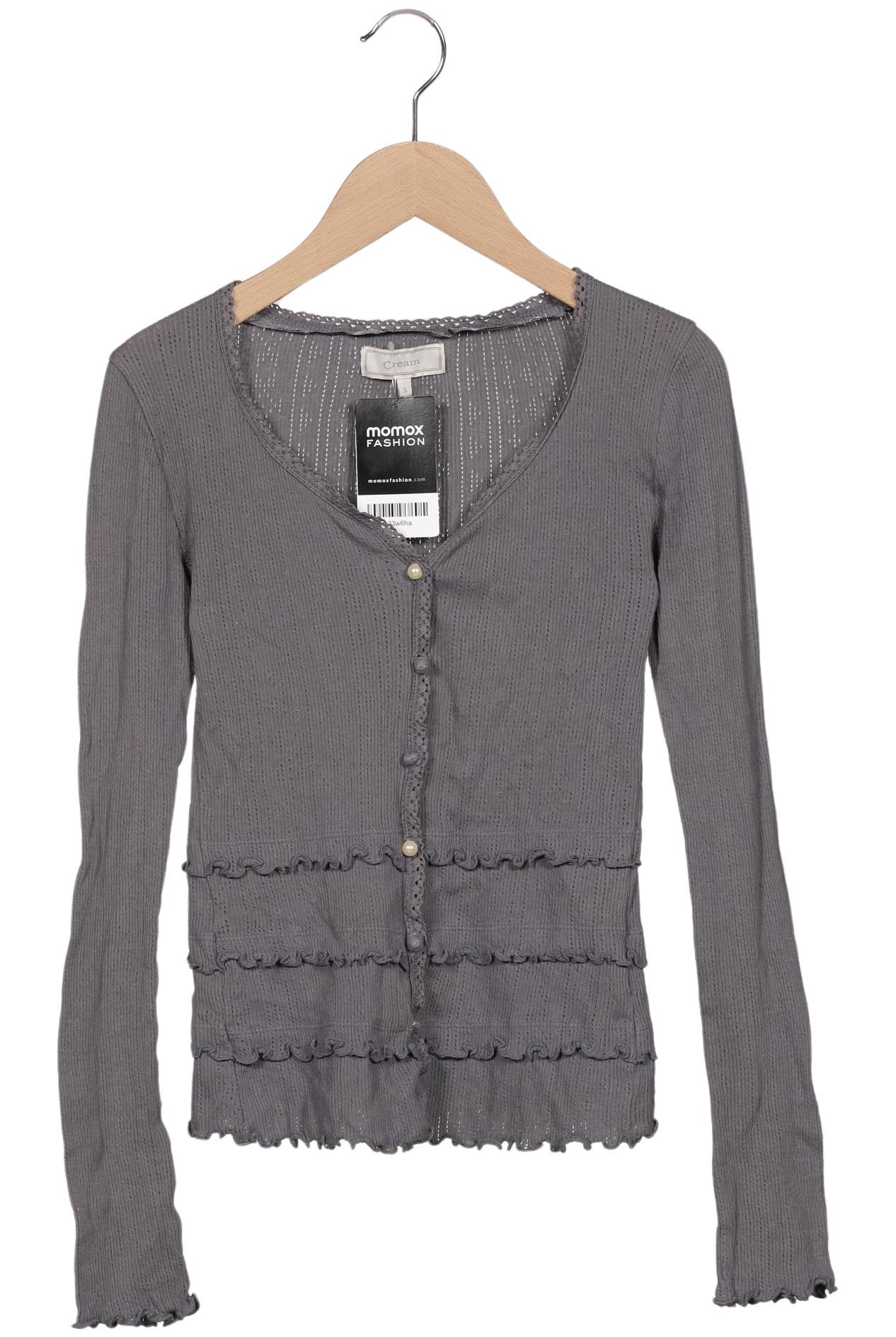 

Cream Damen Strickjacke, grau, Gr. 36