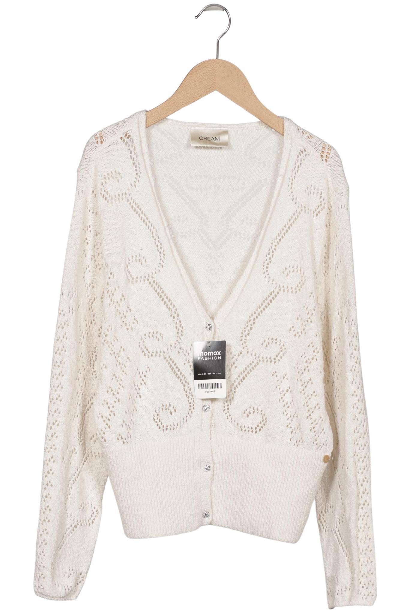 

Cream Damen Strickjacke, weiß, Gr. 42