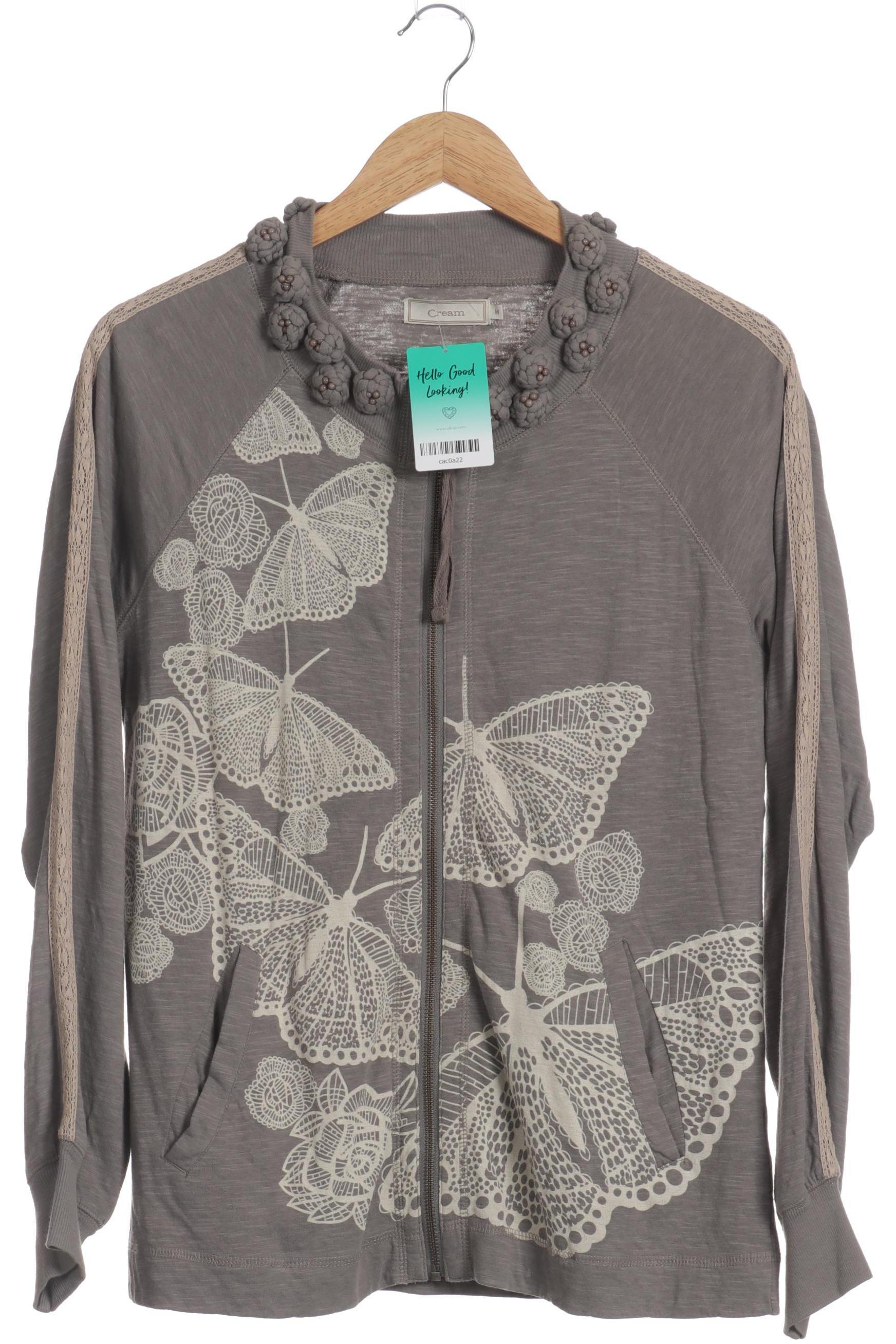 

Cream Damen Strickjacke, grau, Gr.