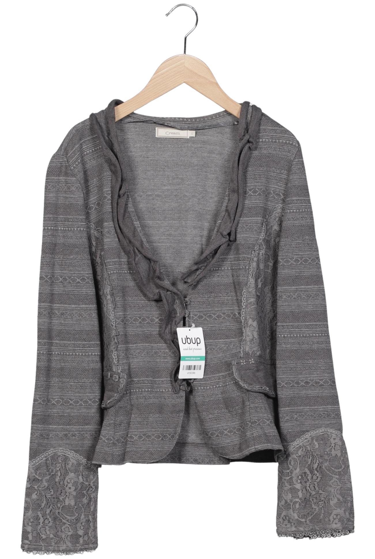 

Cream Damen Strickjacke, grau, Gr. 42