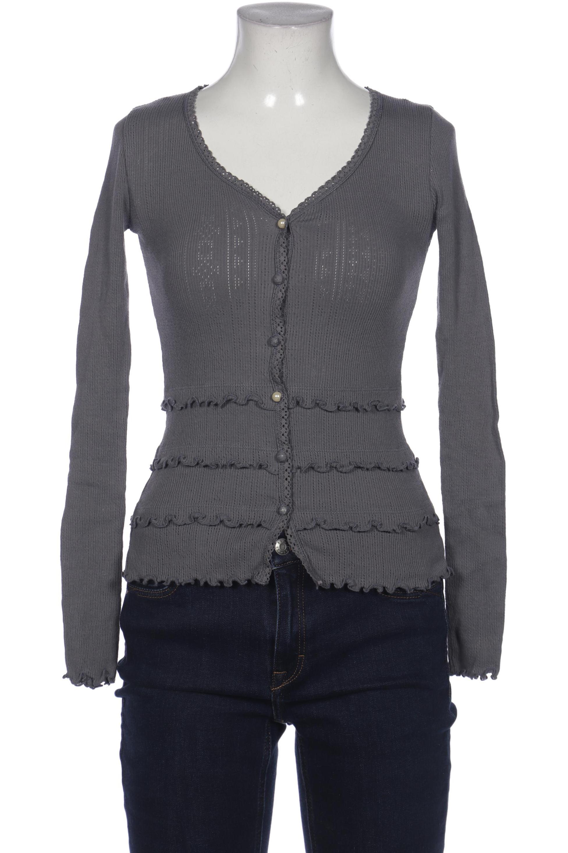 

Cream Damen Strickjacke, grau