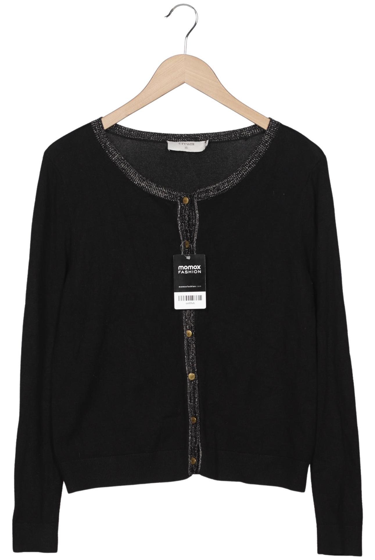 

Cream Damen Strickjacke, schwarz, Gr. 38