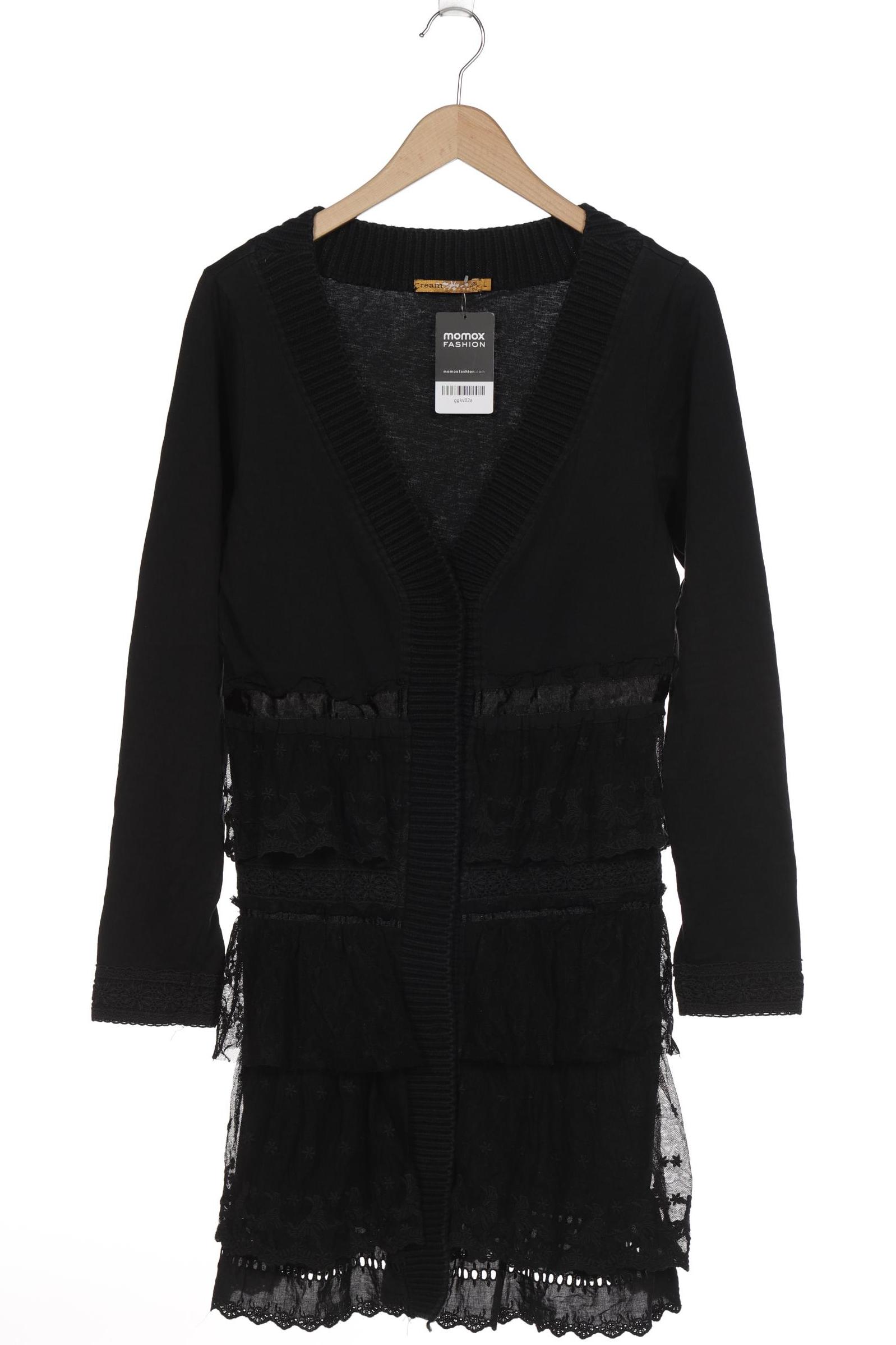 

Cream Damen Strickjacke, schwarz