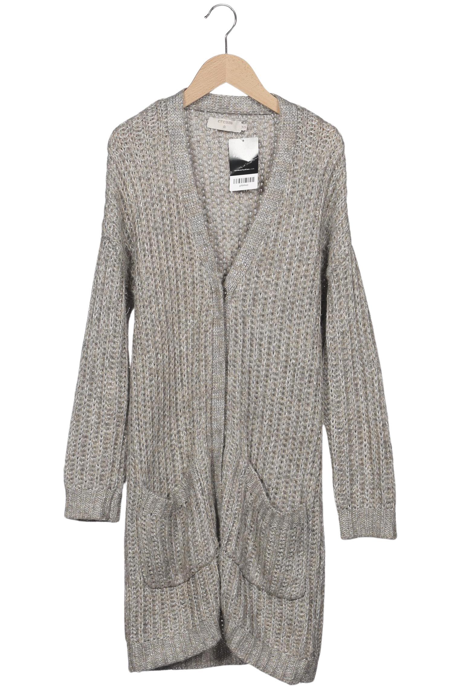 

Cream Damen Strickjacke, grau, Gr. 34