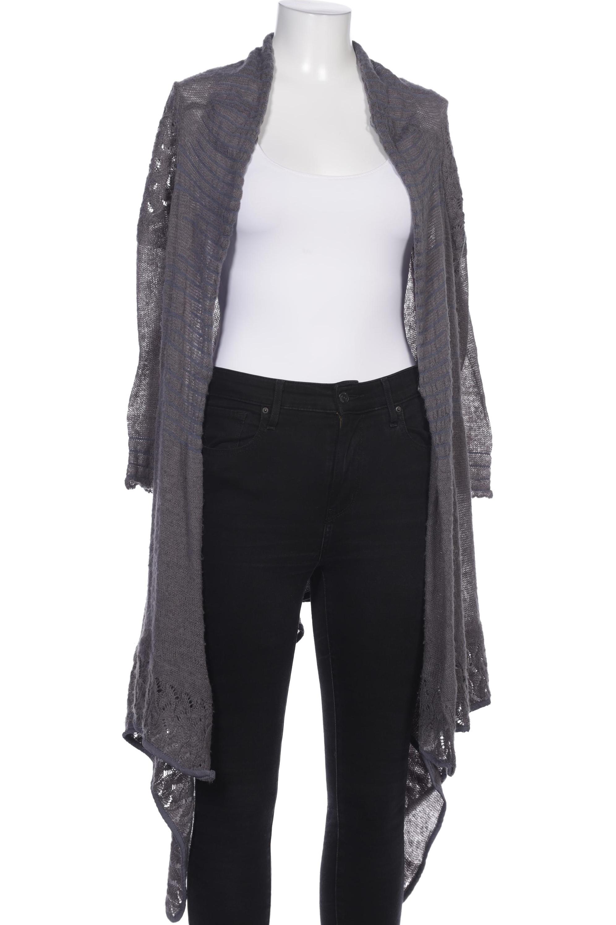 

Cream Damen Strickjacke, grau