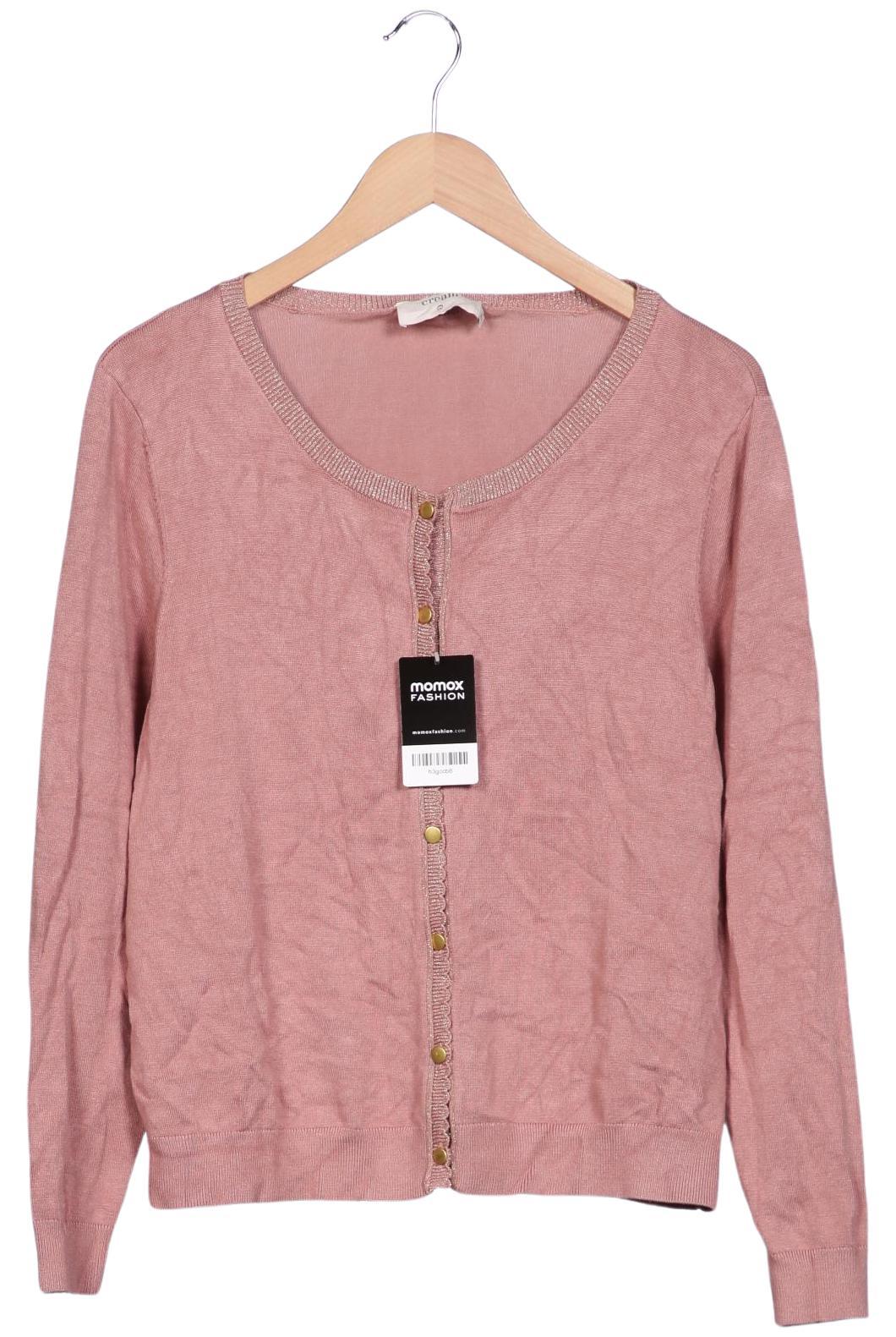 

Cream Damen Strickjacke, pink, Gr. 42