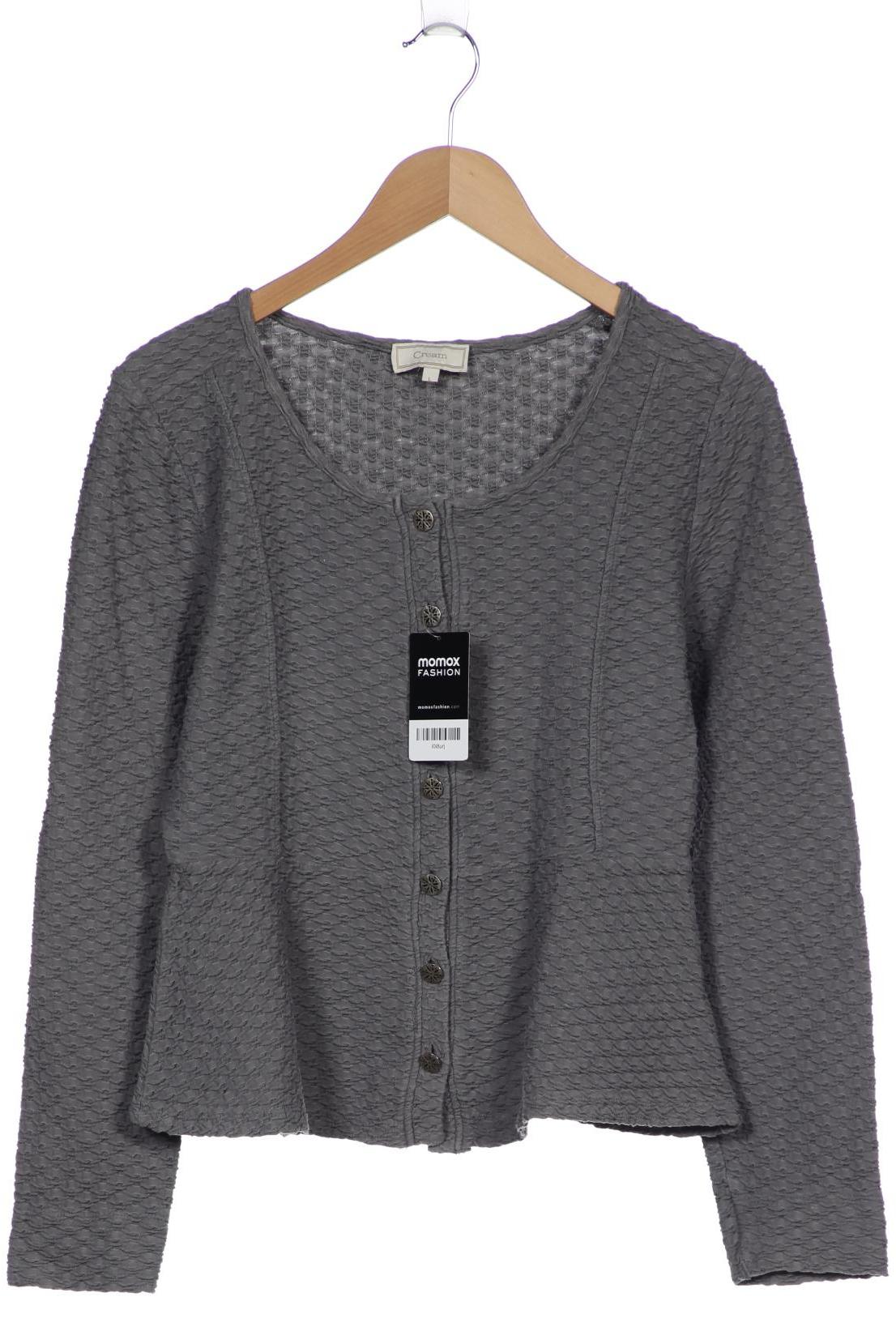 

Cream Damen Strickjacke, grau