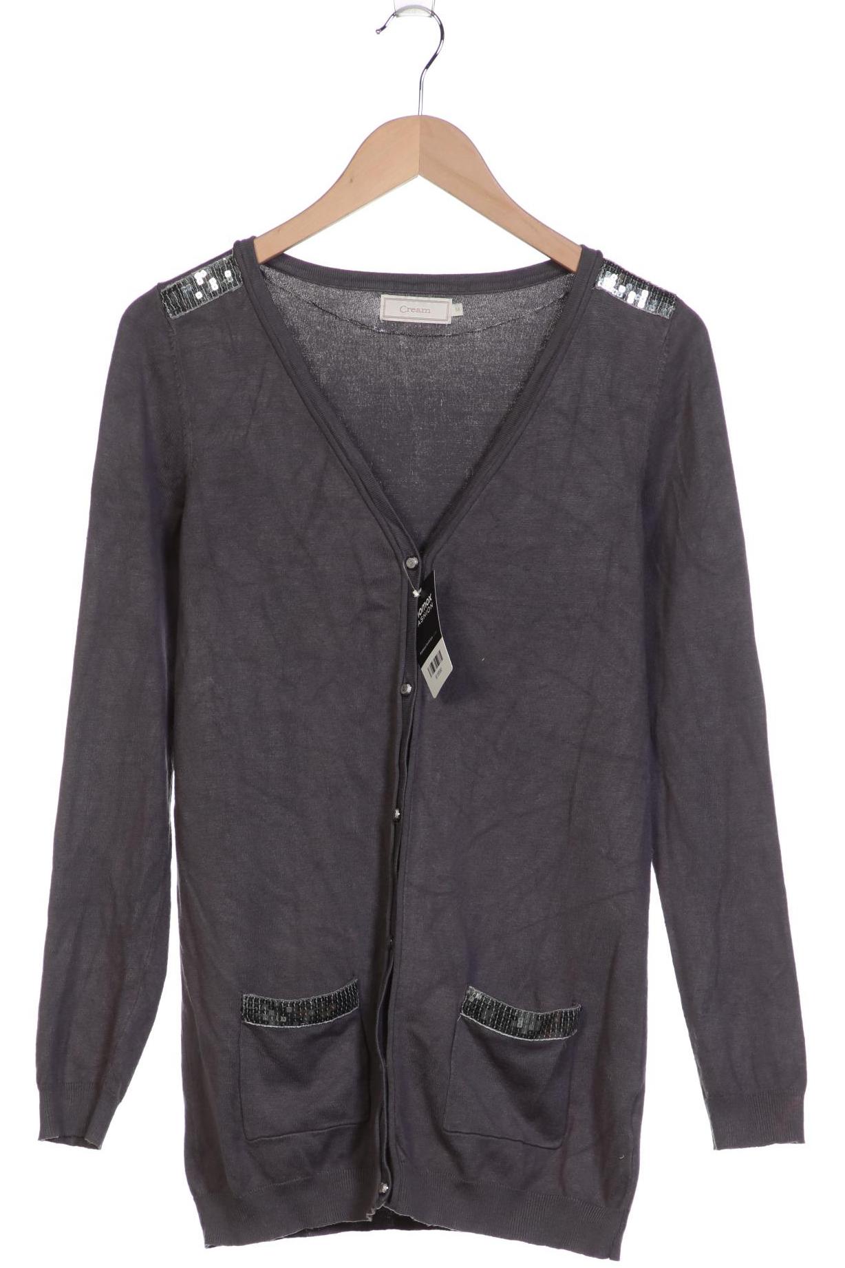 

Cream Damen Strickjacke, grau, Gr. 38