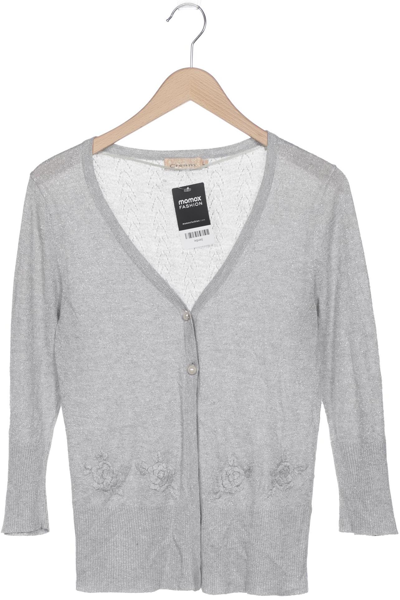 

Cream Damen Strickjacke, grau, Gr. 42