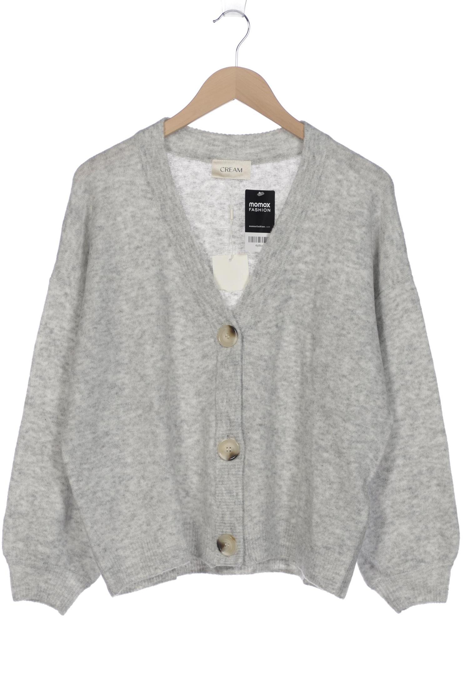 

Cream Damen Strickjacke, grau, Gr. 38