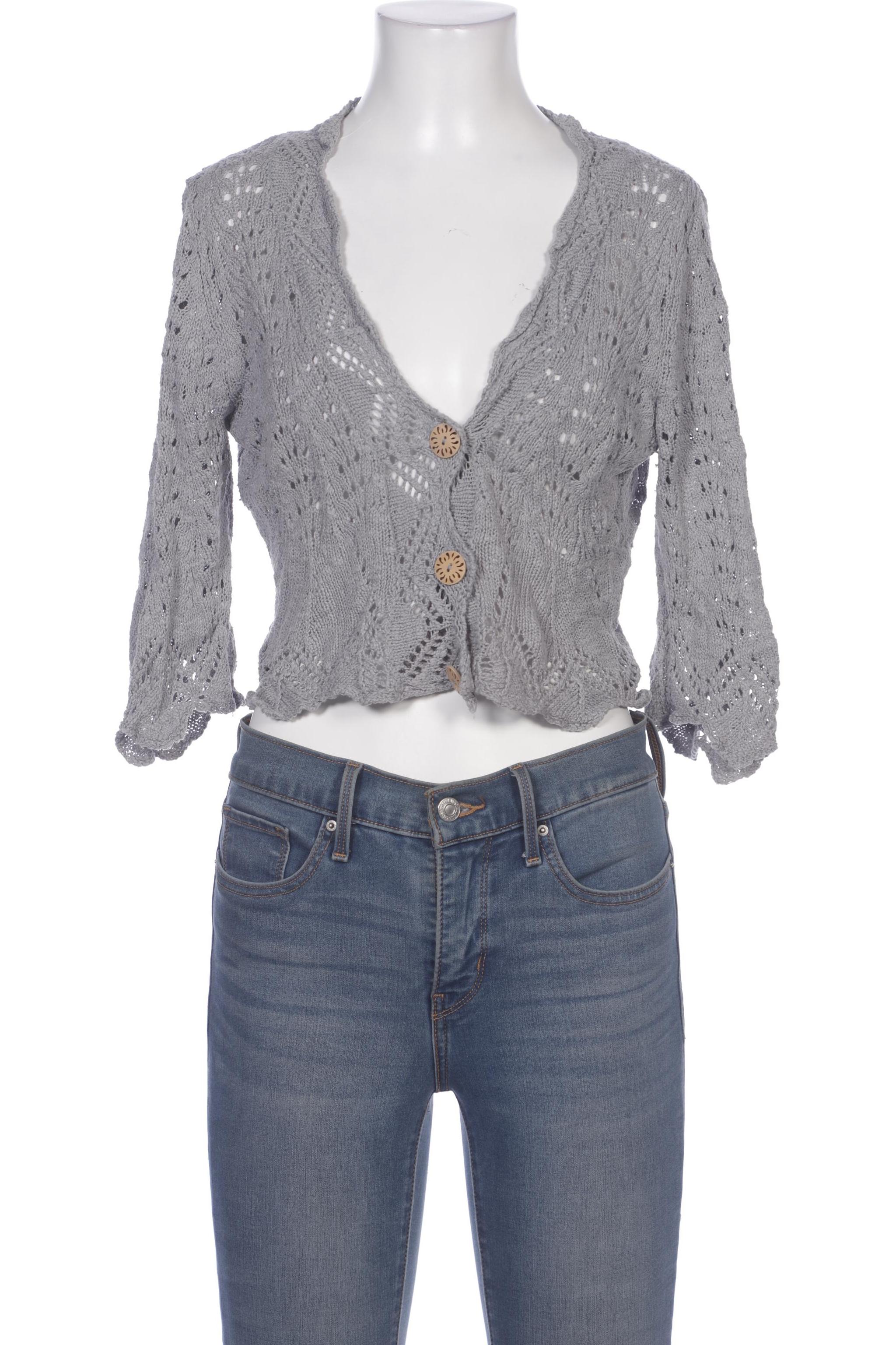 

Cream Damen Strickjacke, grau, Gr. 38
