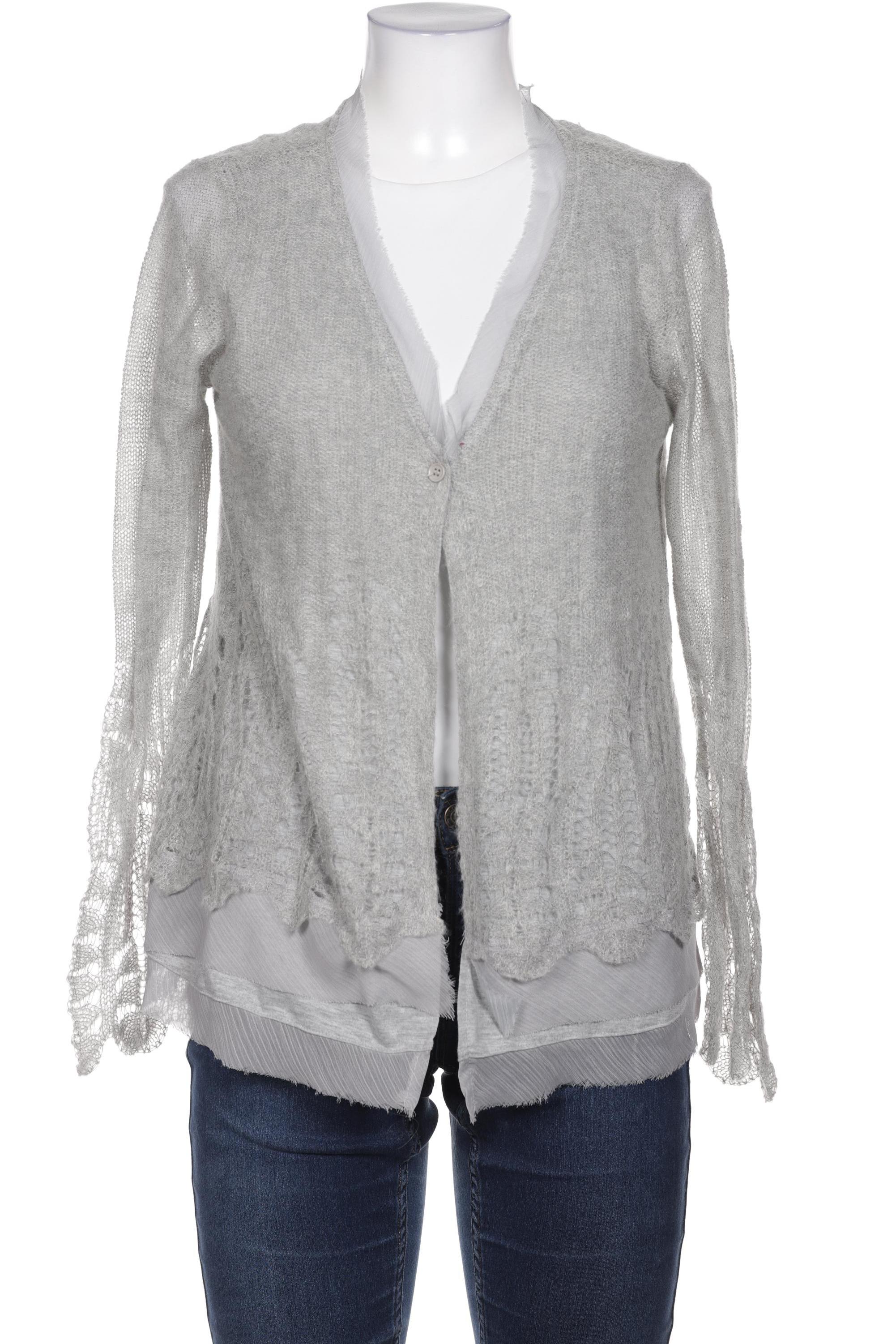 

Cream Damen Strickjacke, grau