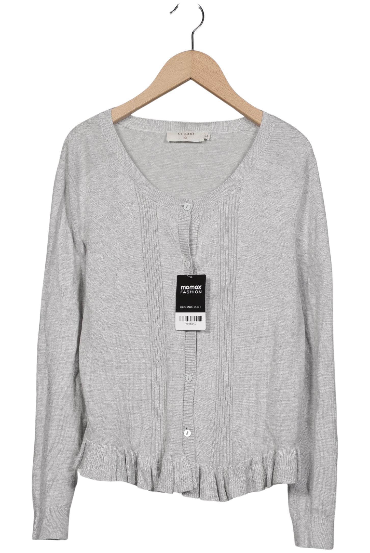 

Cream Damen Strickjacke, grau, Gr. 38