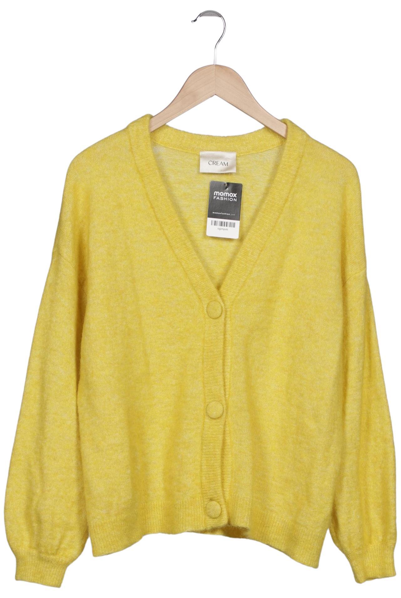 

Cream Damen Strickjacke, gelb, Gr. 36