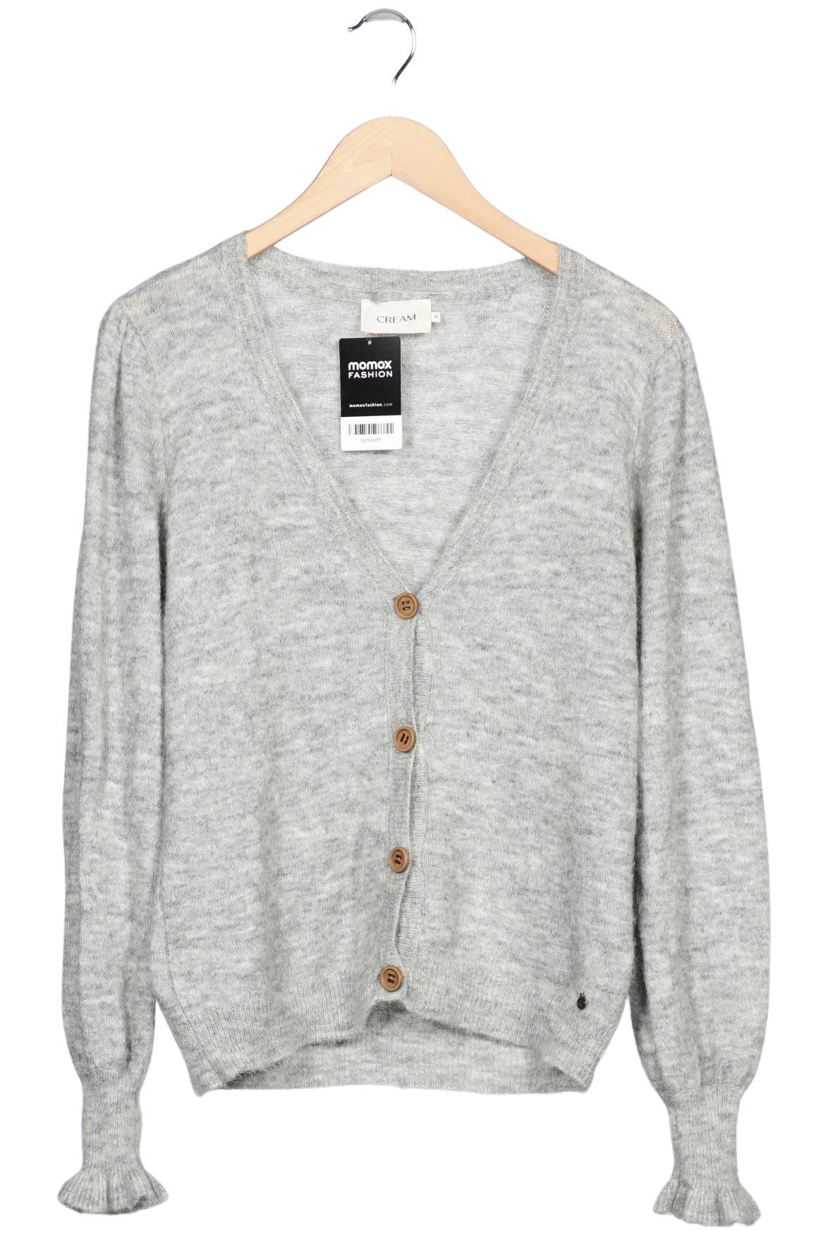 

Cream Damen Strickjacke, grau, Gr. 38