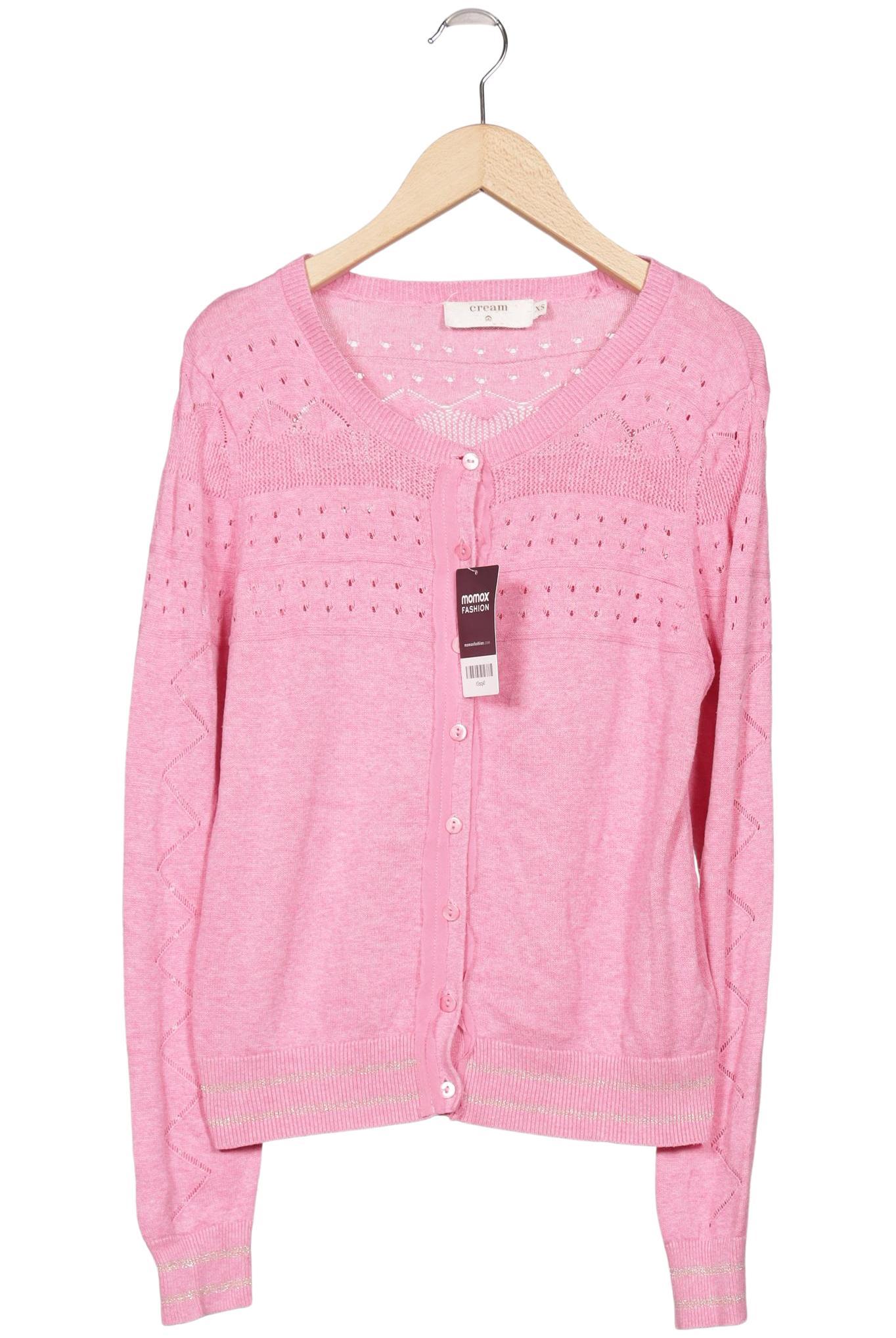 

Cream Damen Strickjacke, pink, Gr. 34