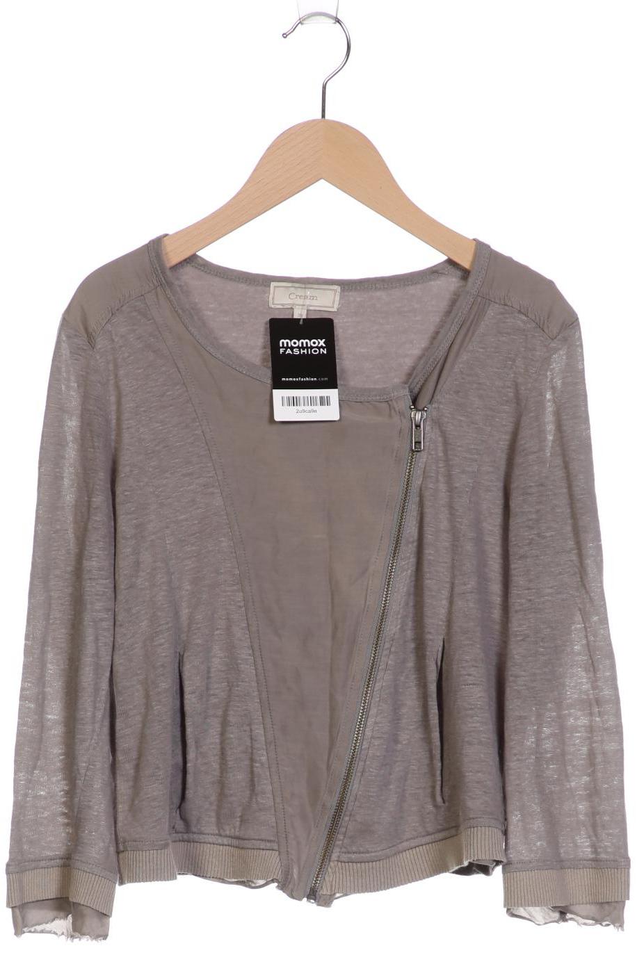 

Cream Damen Strickjacke, grau, Gr. 38