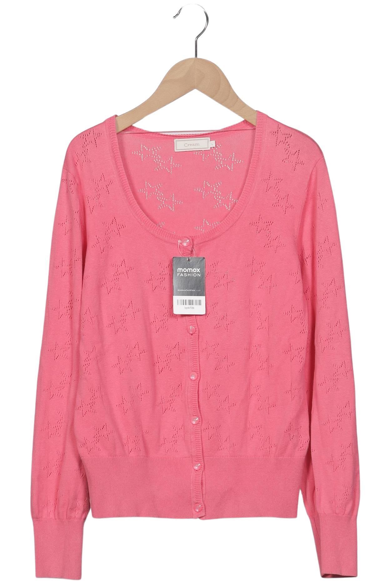 

Cream Damen Strickjacke, pink, Gr. 42