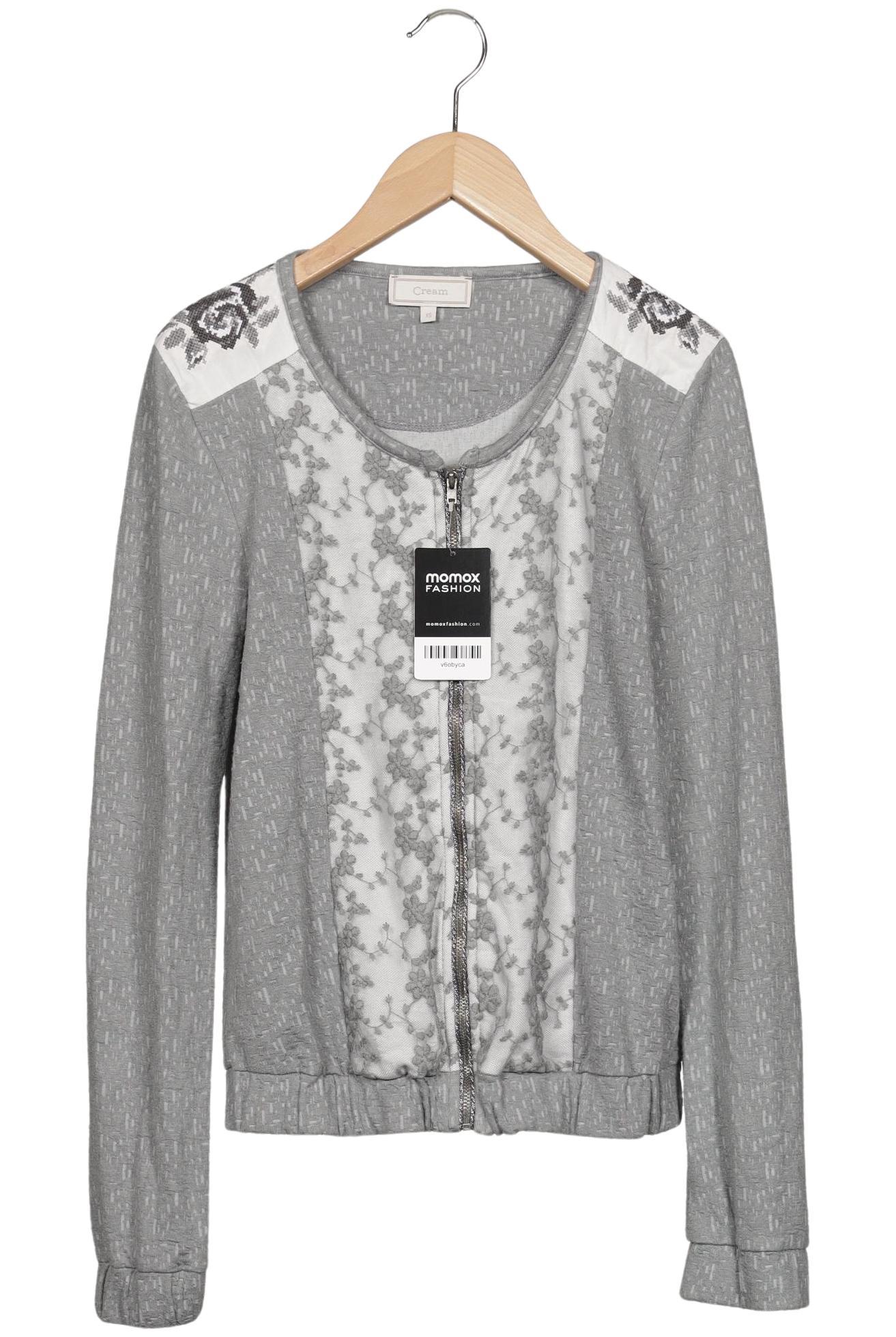 

Cream Damen Strickjacke, grau, Gr. 34