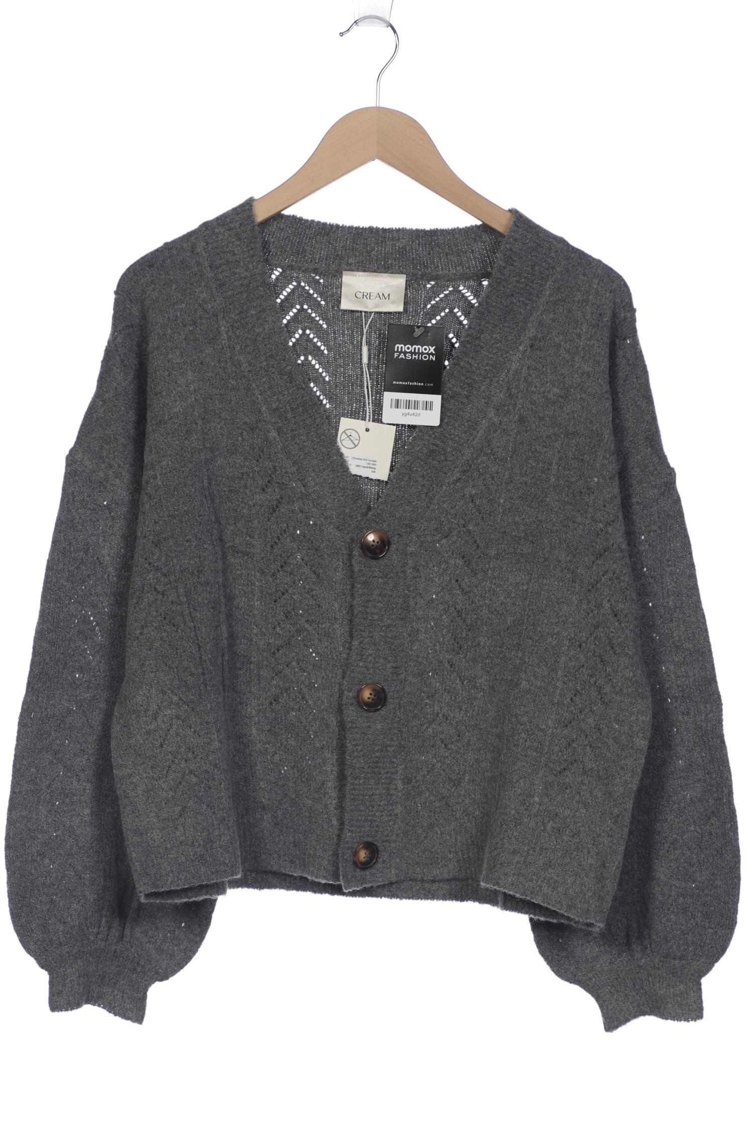

Cream Damen Strickjacke, grau, Gr. 36
