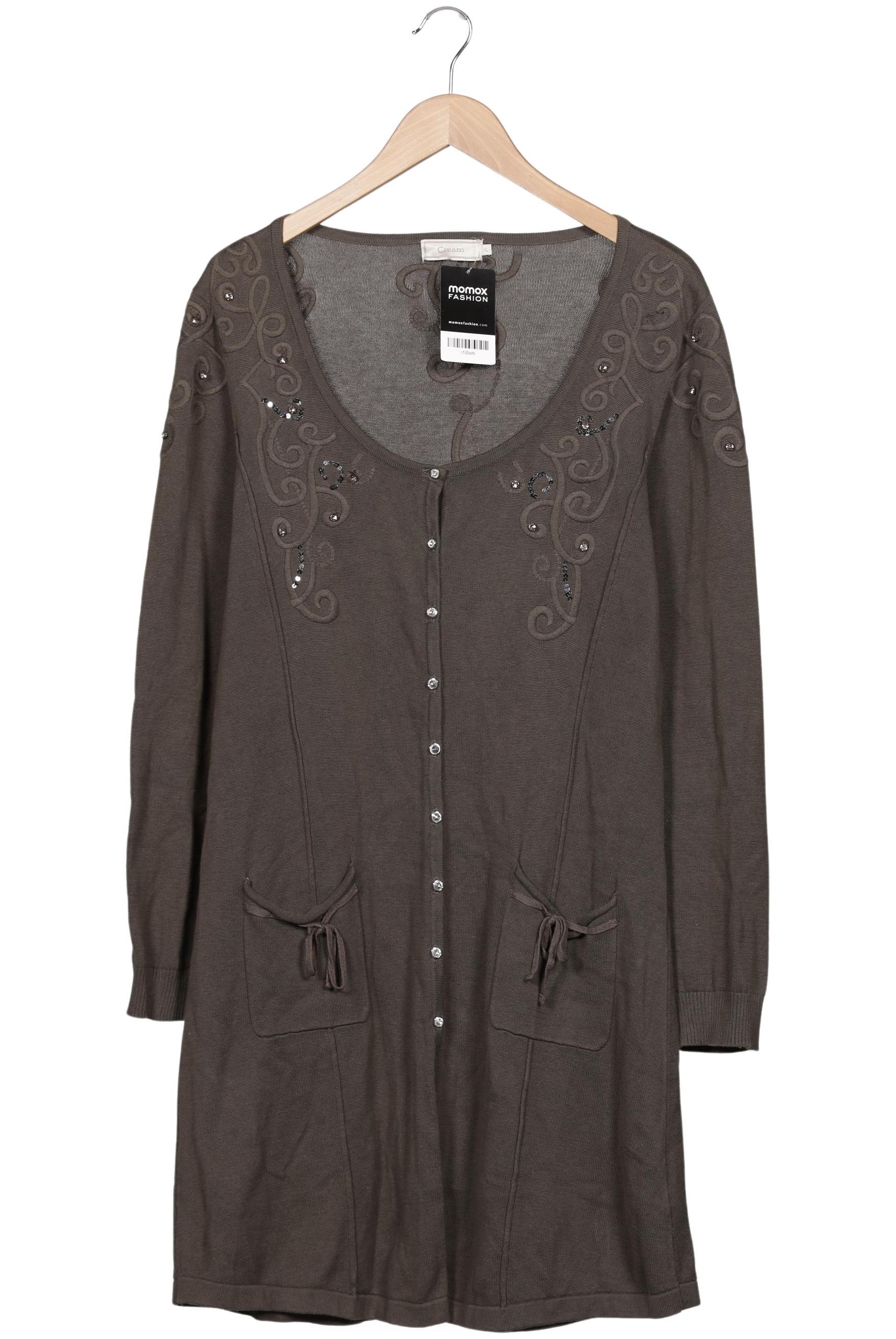 

Cream Damen Strickjacke, grau, Gr. 44