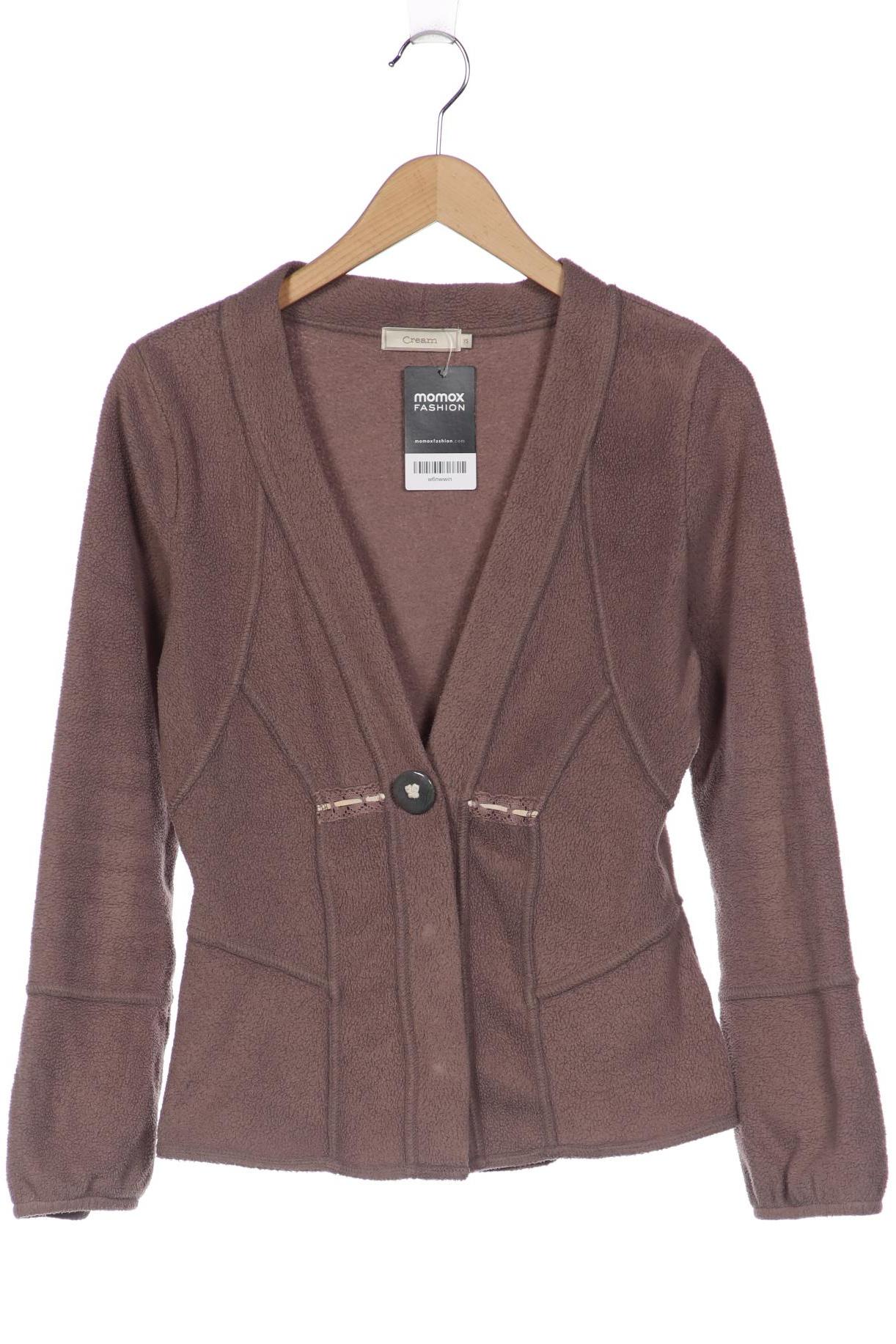 

Cream Damen Strickjacke, grau