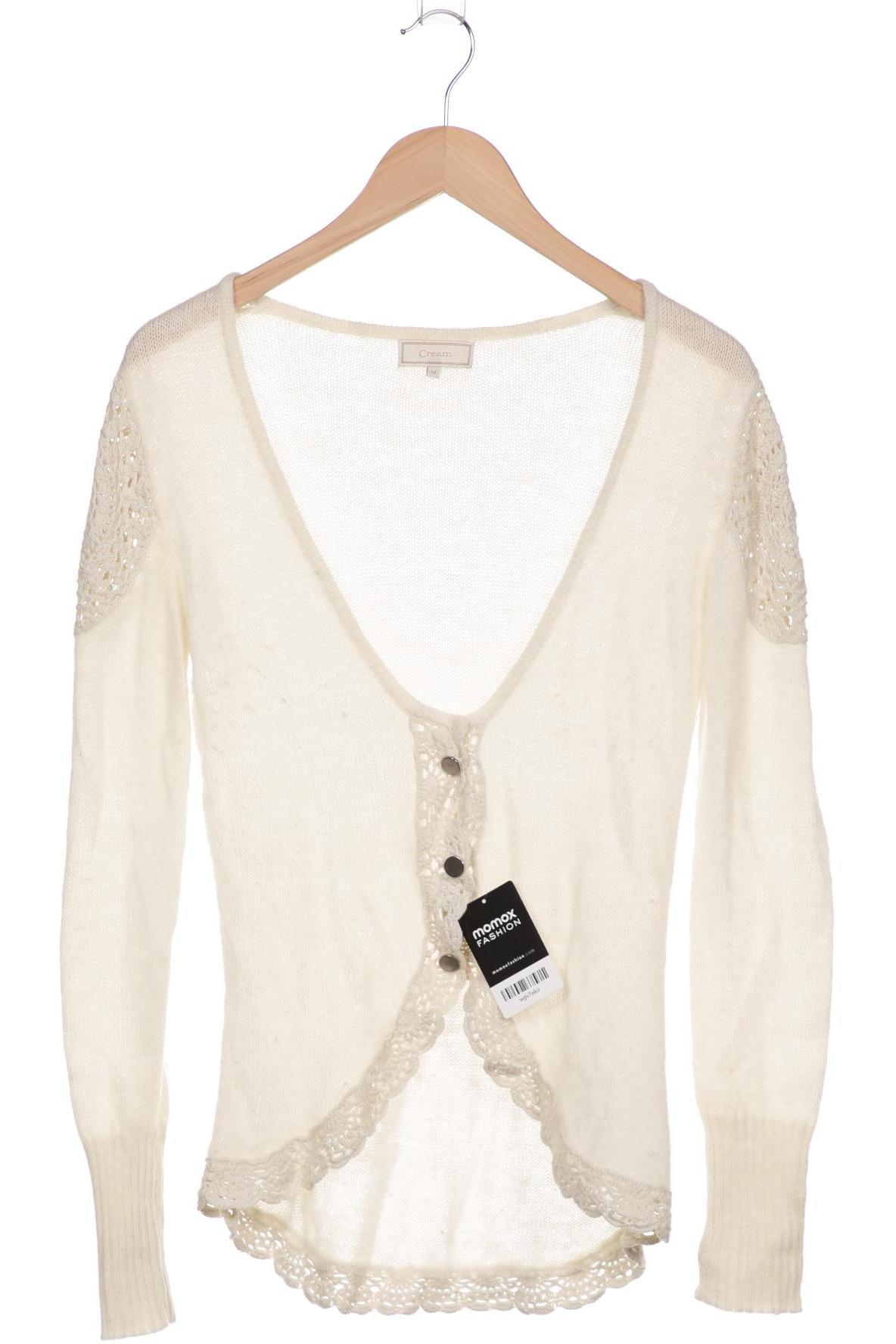 

Cream Damen Strickjacke, cremeweiß