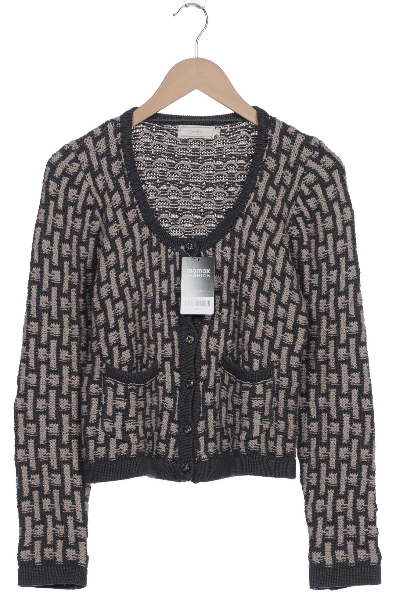 

Cream Damen Strickjacke, grau