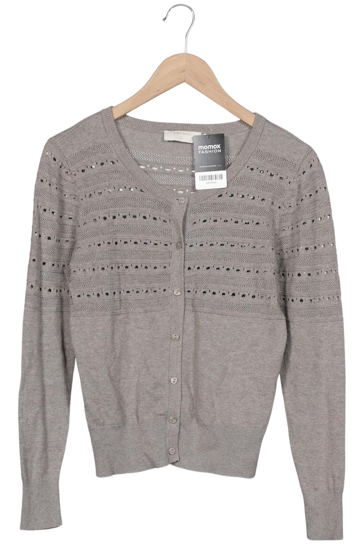 

Cream Damen Strickjacke, grau, Gr. 38