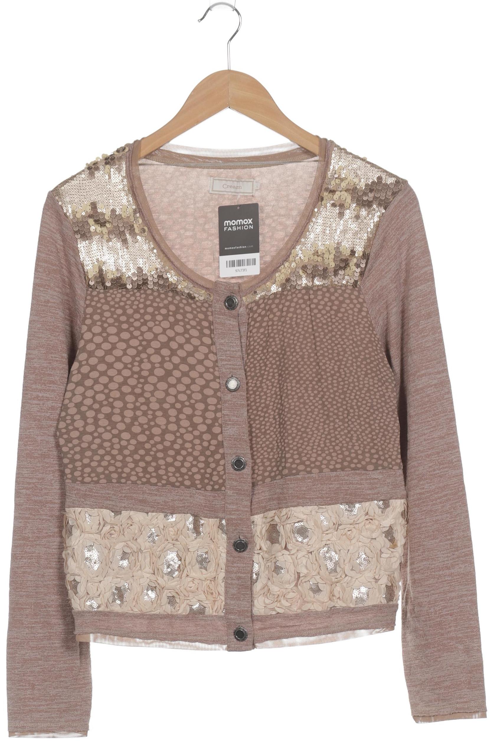 

Cream Damen Strickjacke, braun, Gr. 42
