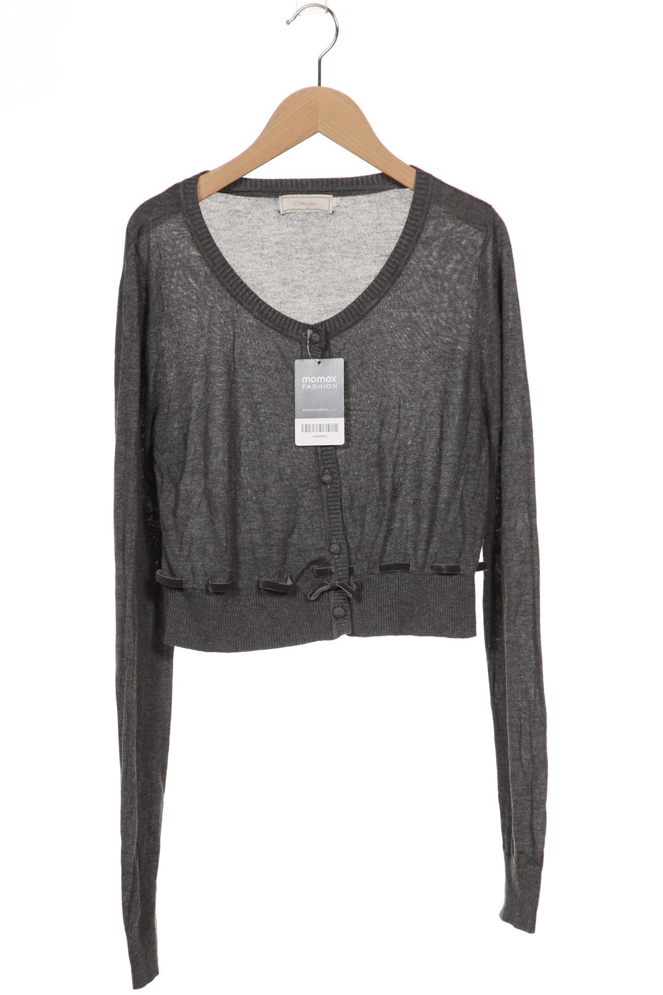 

Cream Damen Strickjacke, grau
