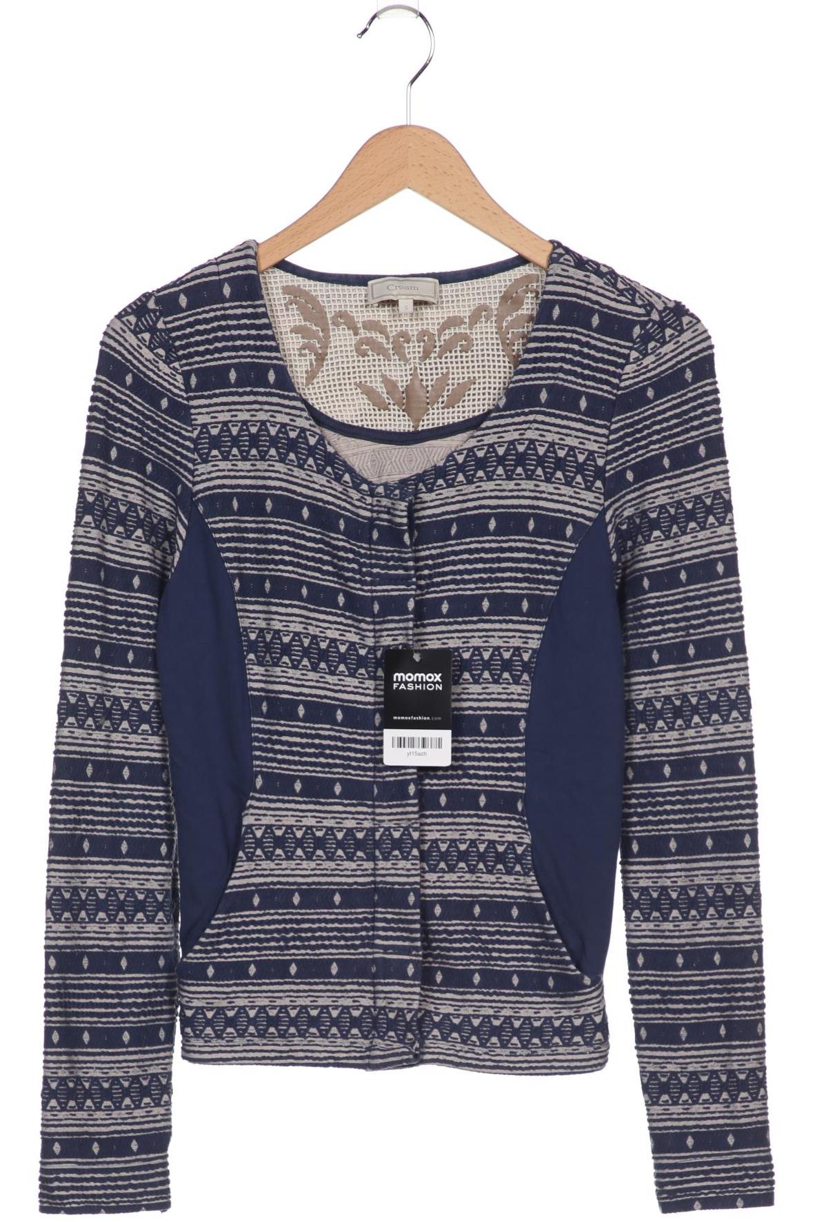 

Cream Damen Strickjacke, marineblau