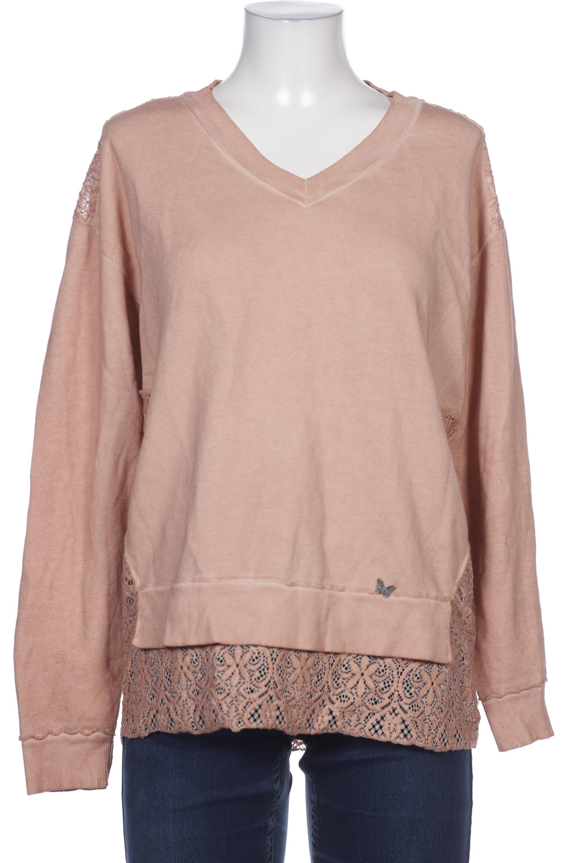 

Cream Damen Sweatshirt, pink