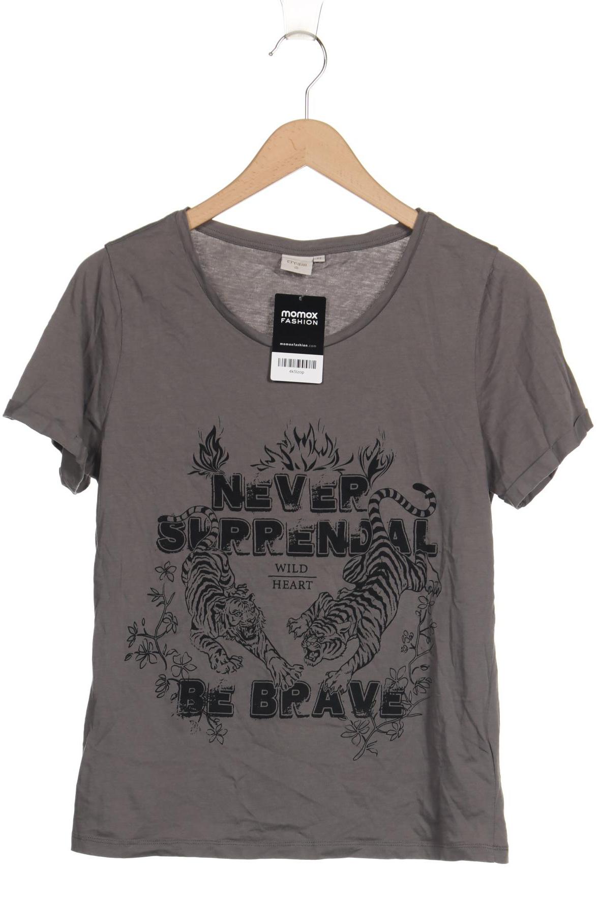 

Cream Damen T-Shirt, grau, Gr. 38