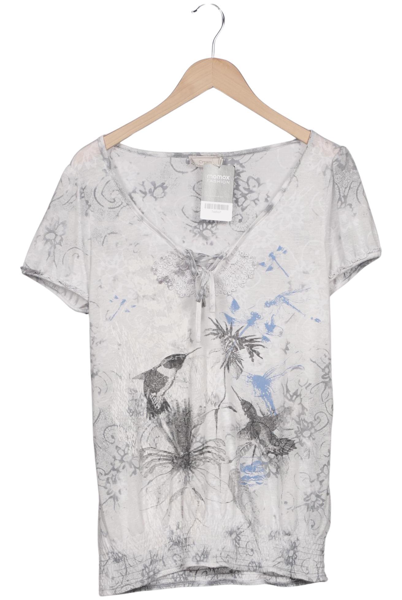 

Cream Damen T-Shirt, grau, Gr. 42