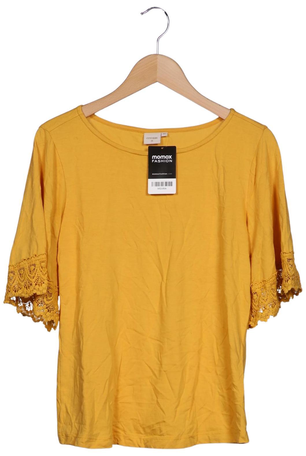 

Cream Damen T-Shirt, gelb, Gr. 38