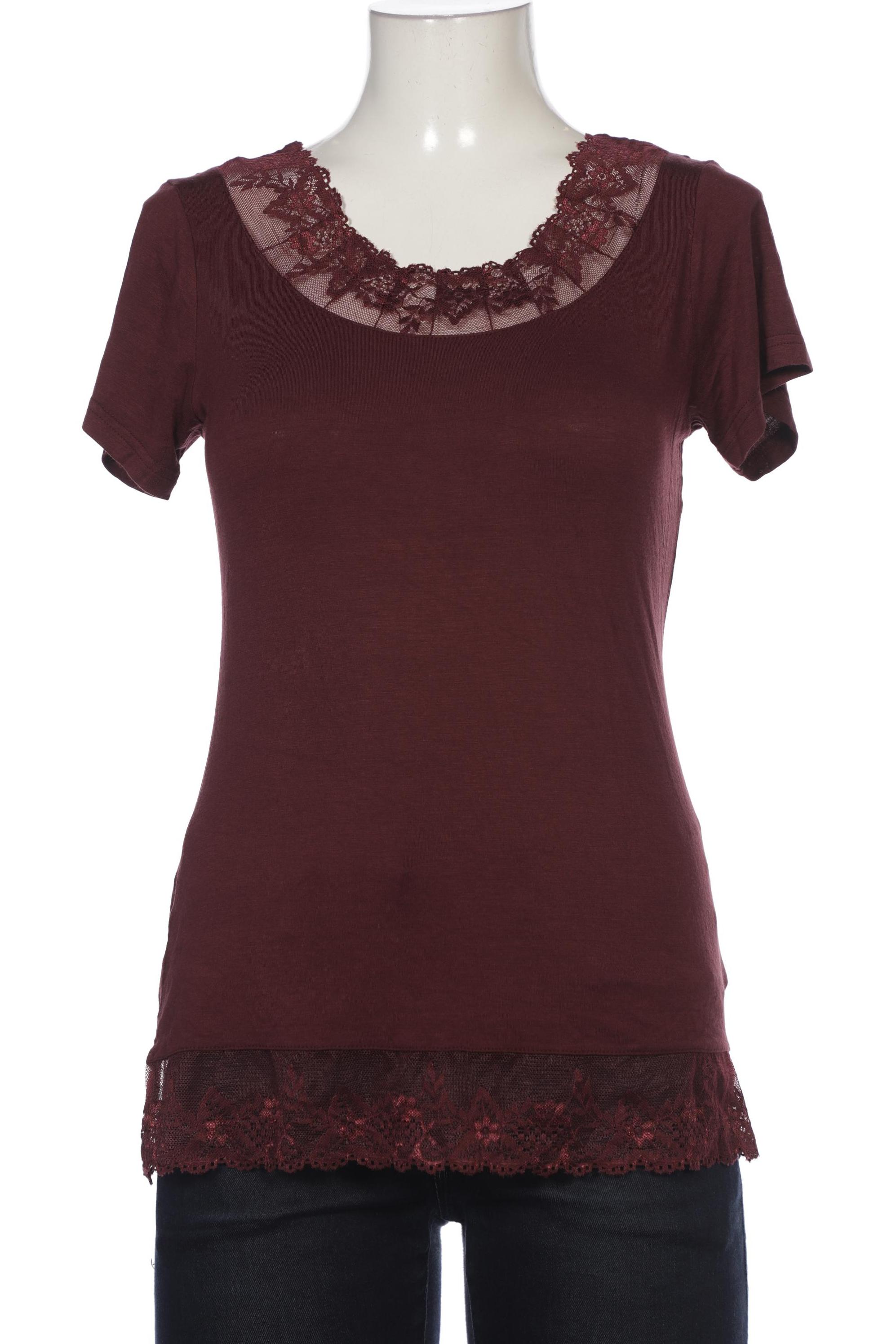 

Cream Damen T-Shirt, bordeaux