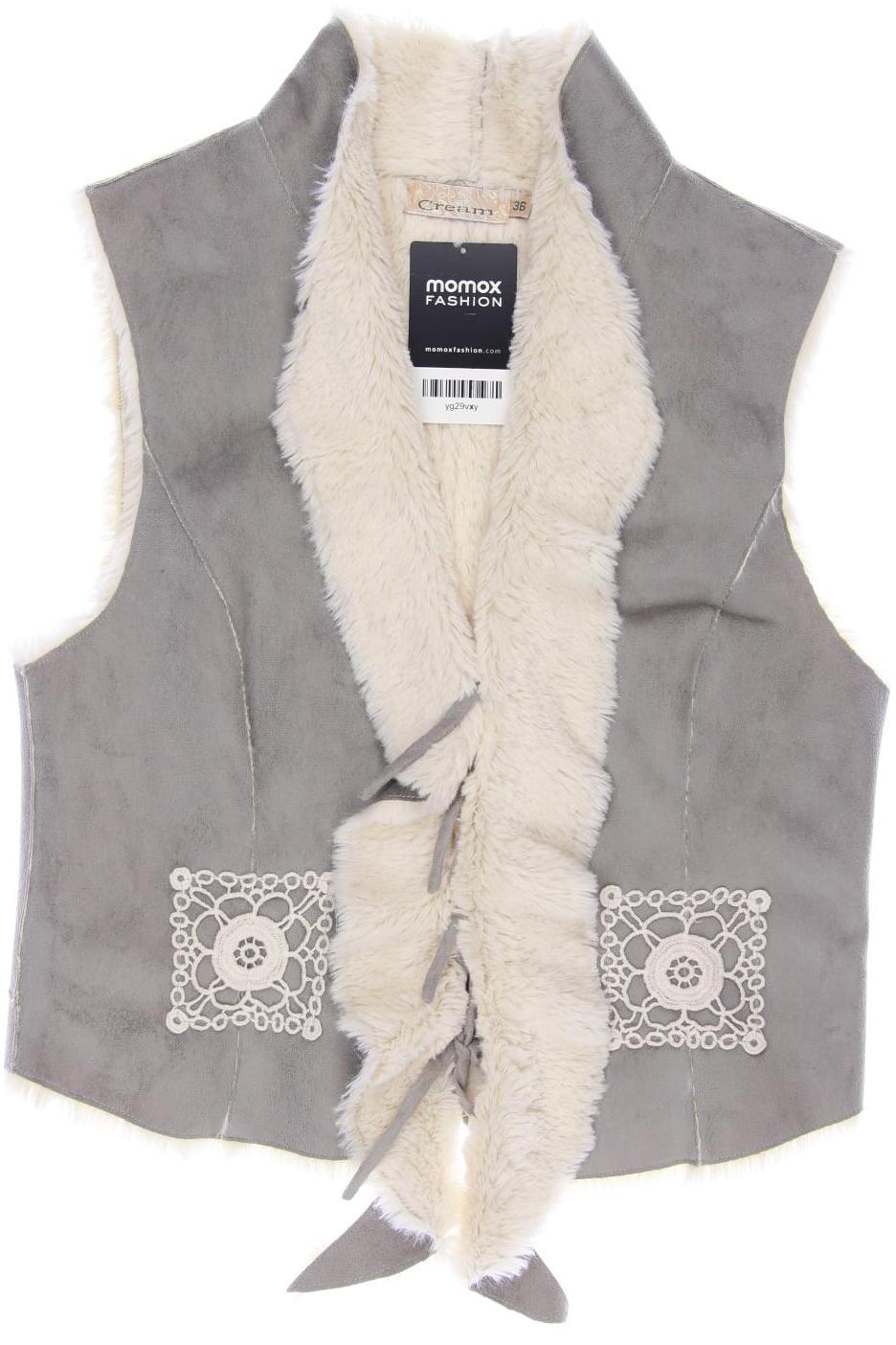 

Cream Damen Weste, grau
