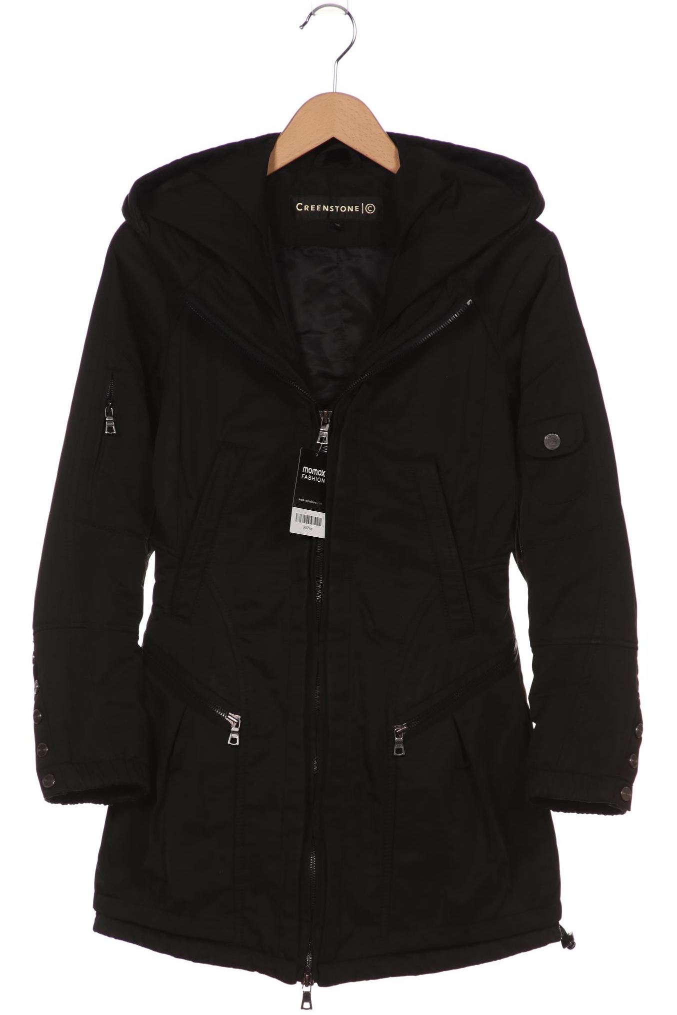 

Creenstone Damen Mantel, schwarz, Gr. 36