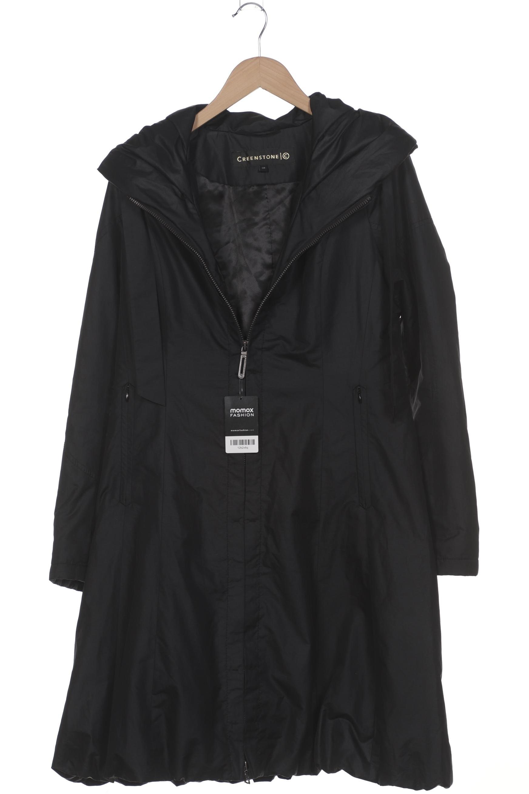 

Creenstone Damen Mantel, schwarz, Gr. 38
