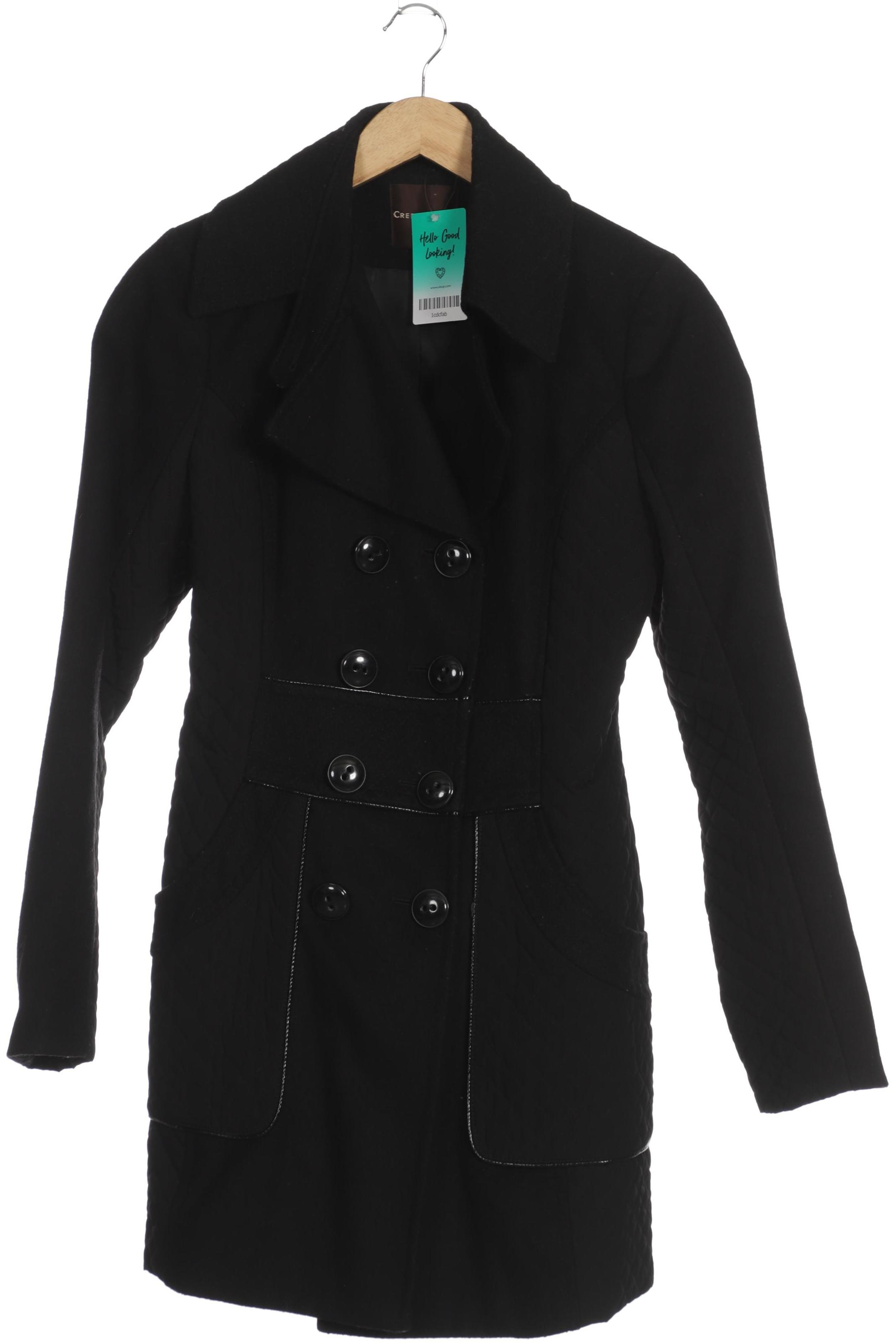 

Creenstone Damen Mantel, schwarz, Gr. 36